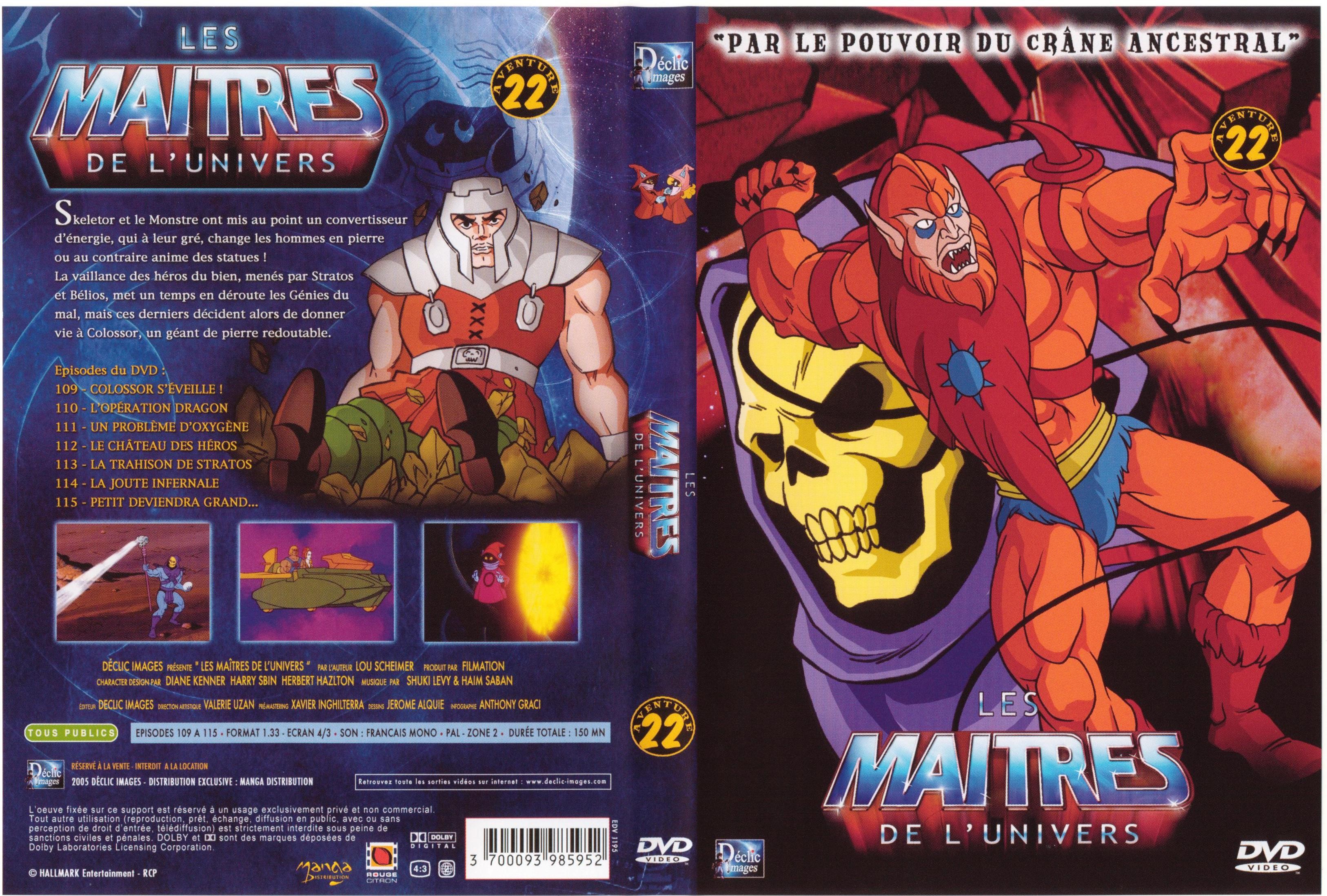 Jaquette DVD Les maitres de l