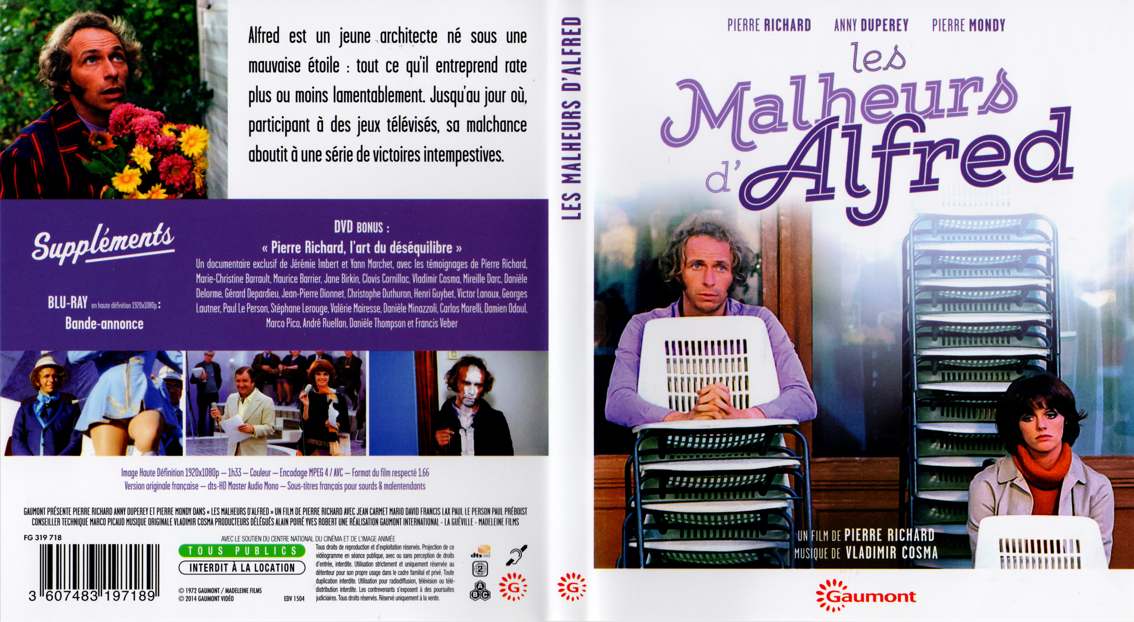 Jaquette DVD Les malheurs d