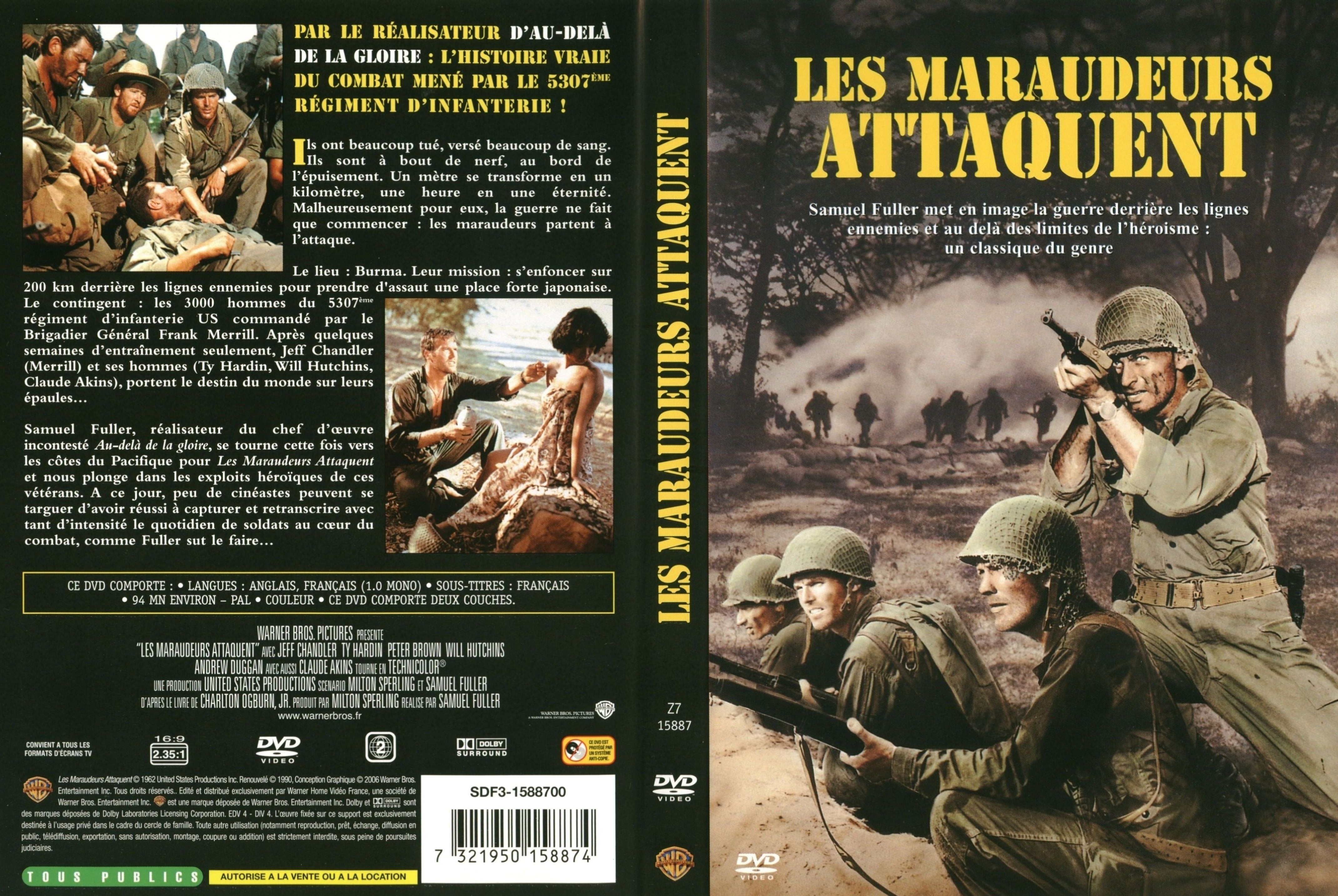 Jaquette DVD Les maraudeurs attaquent