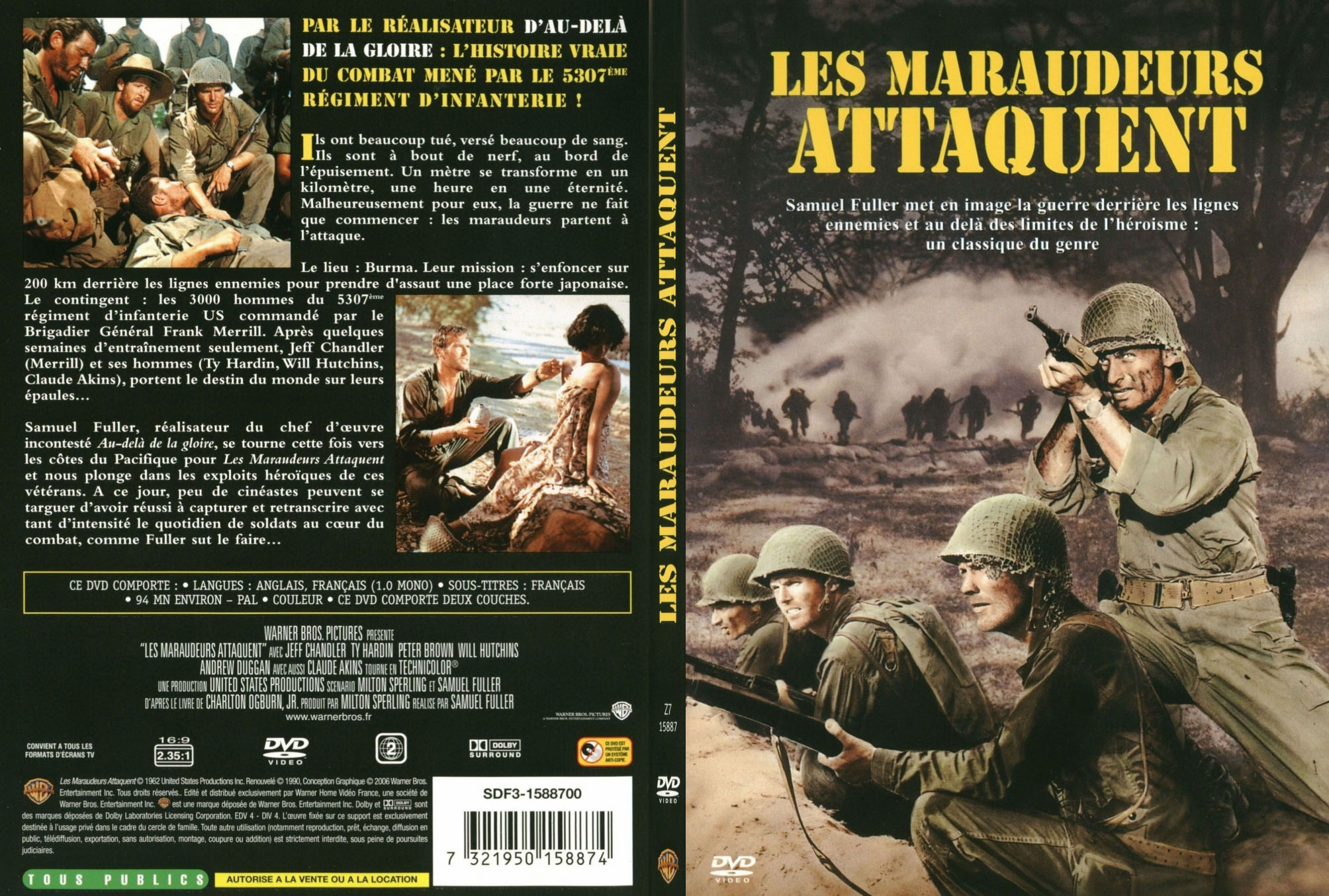 Jaquette DVD Les maraudeurs attaquent - SLIM