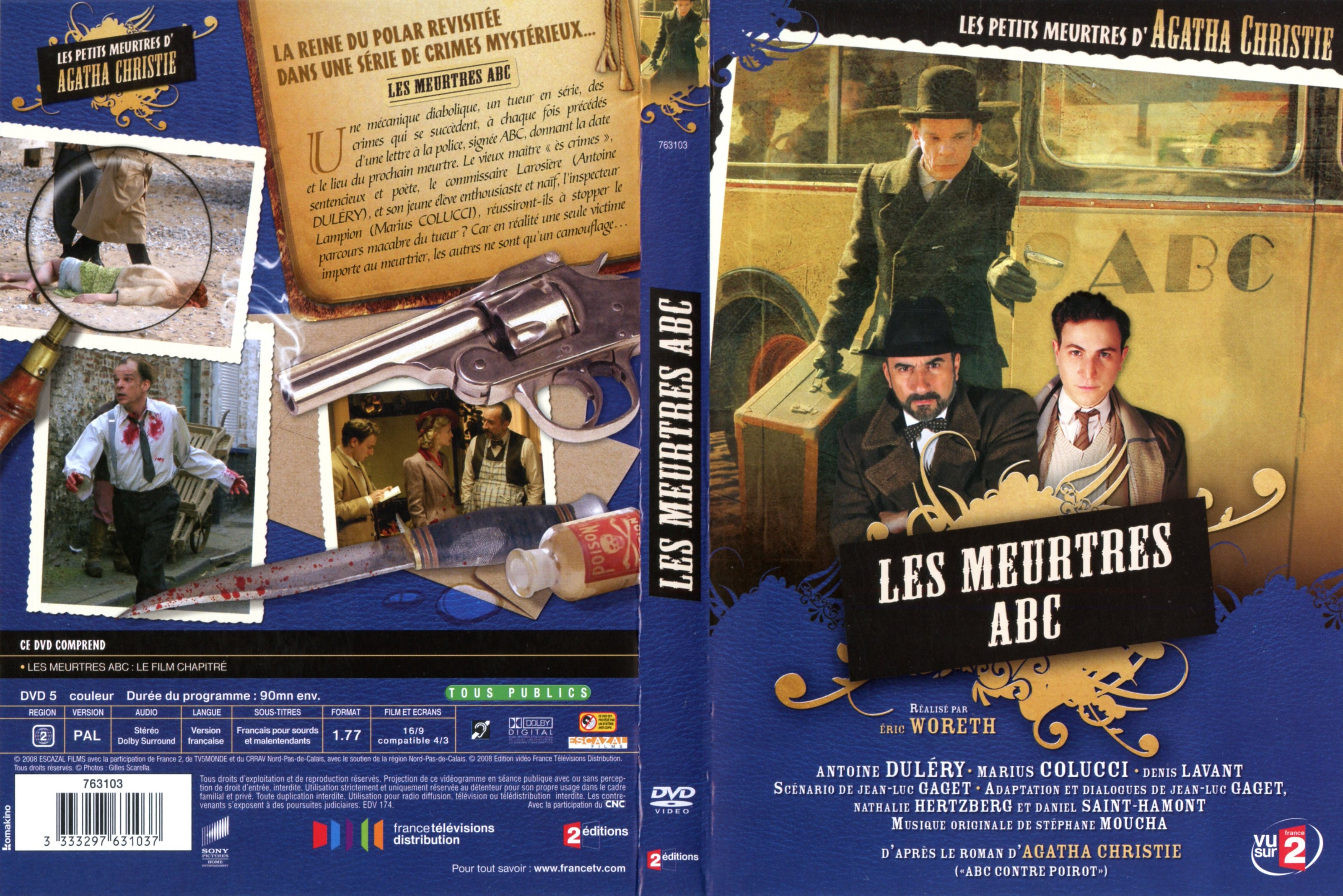 Jaquette DVD Les meurtres ABC