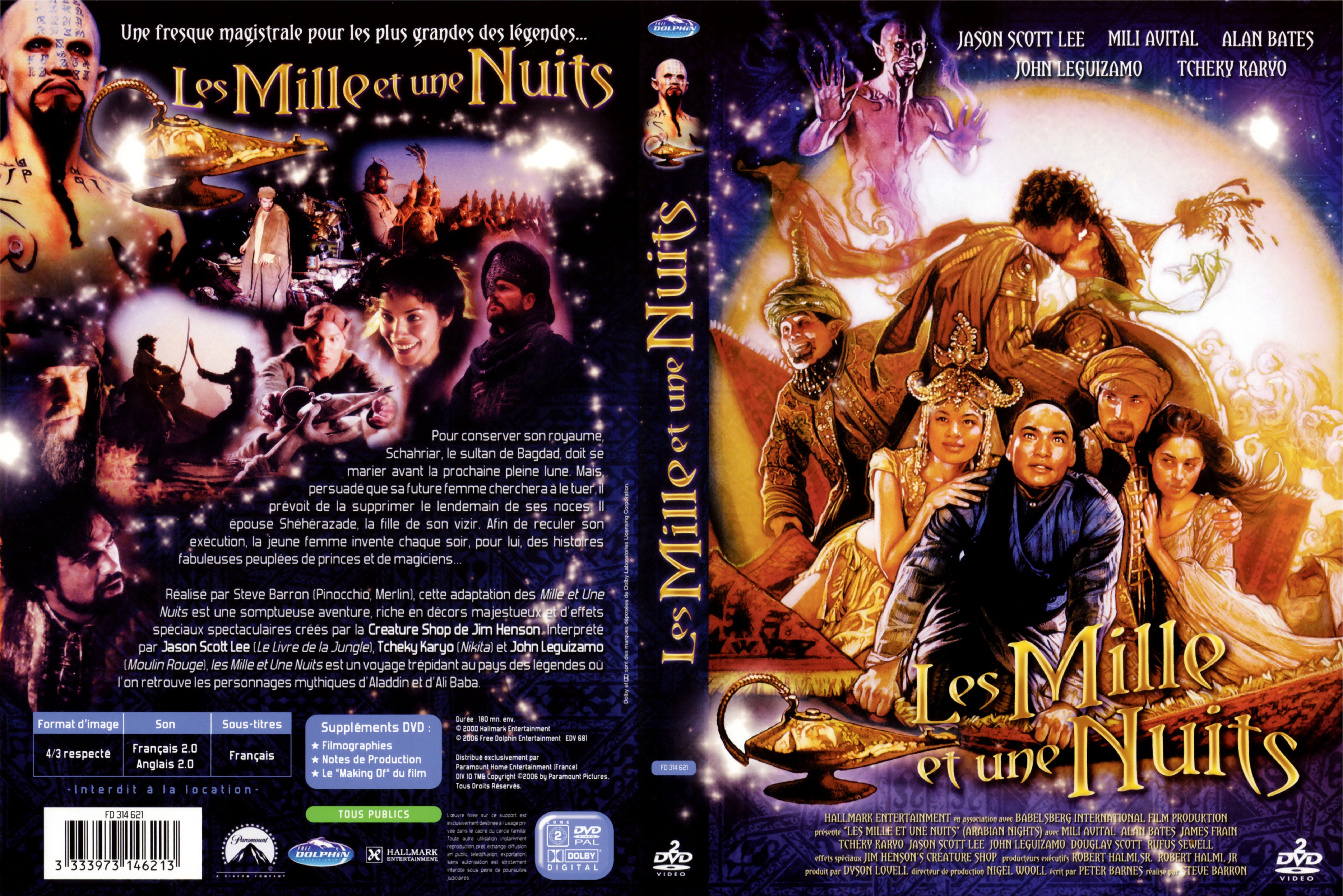 Jaquette DVD Les mille et une nuits