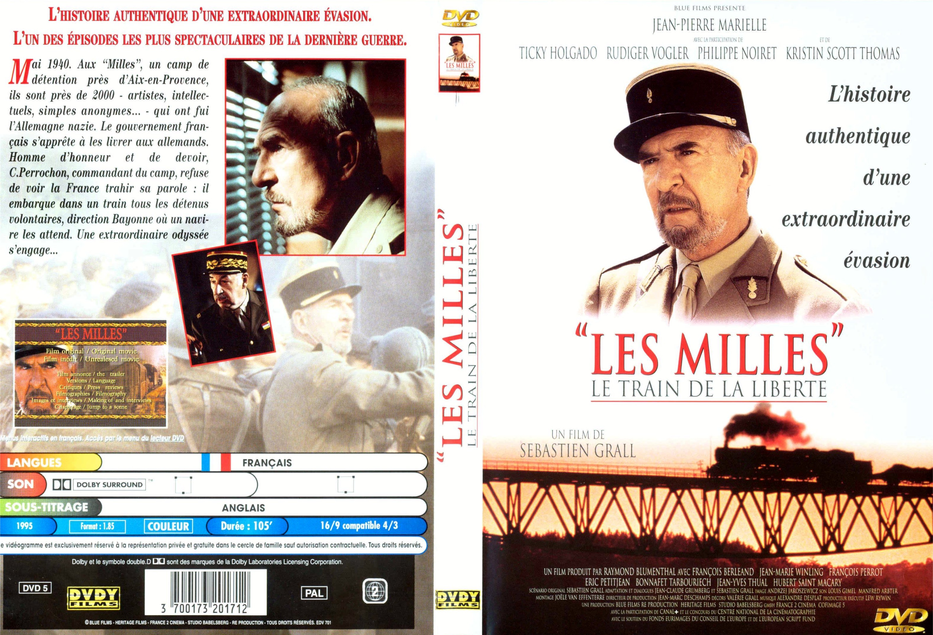 Jaquette DVD Les milles