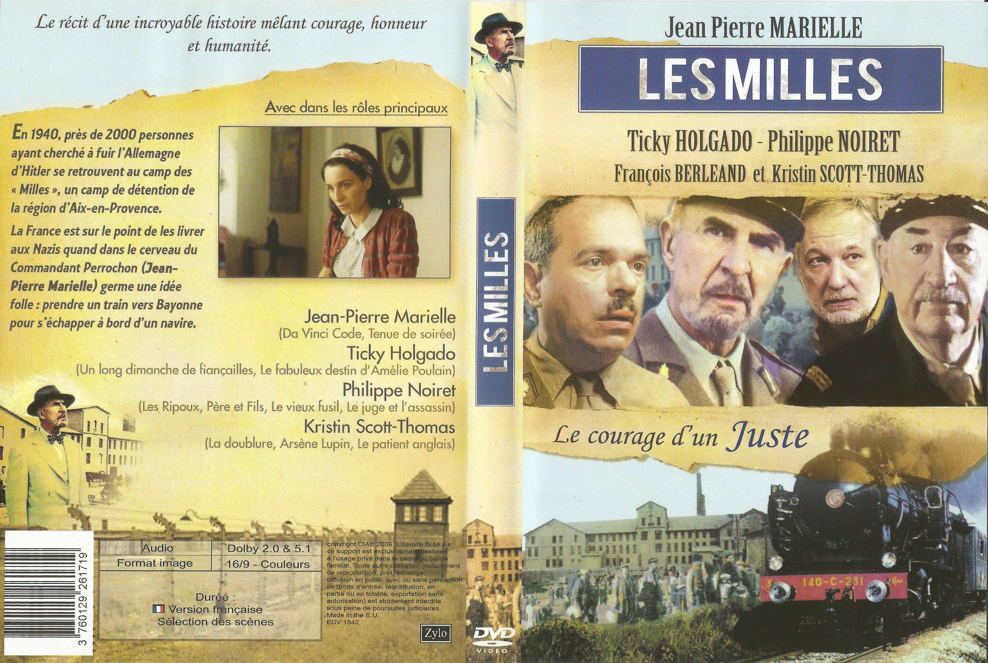 Jaquette DVD Les milles v2