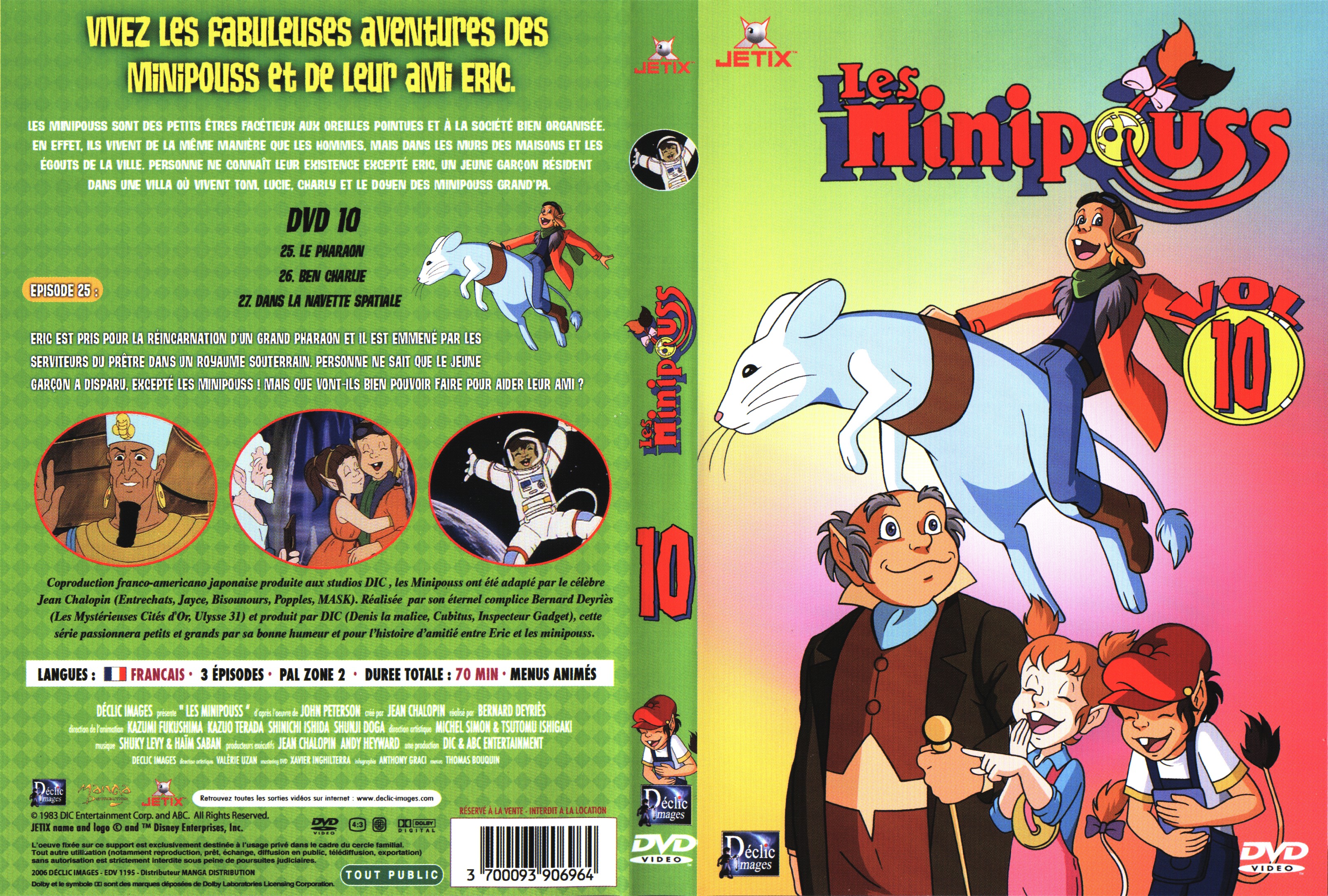 Jaquette DVD Les minipouss vol 10