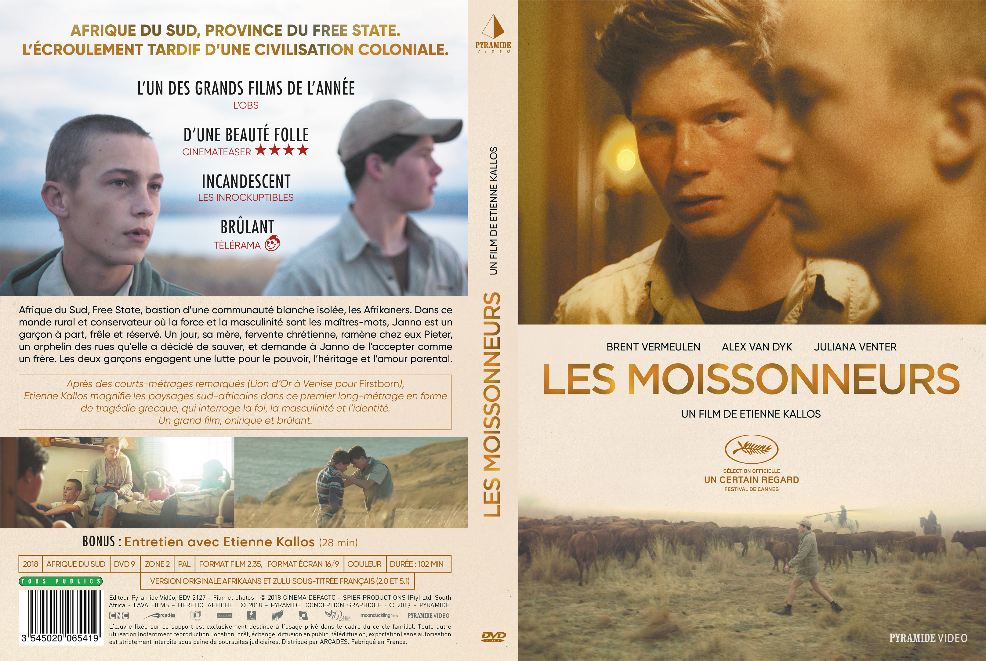 Jaquette DVD Les moissonneurs