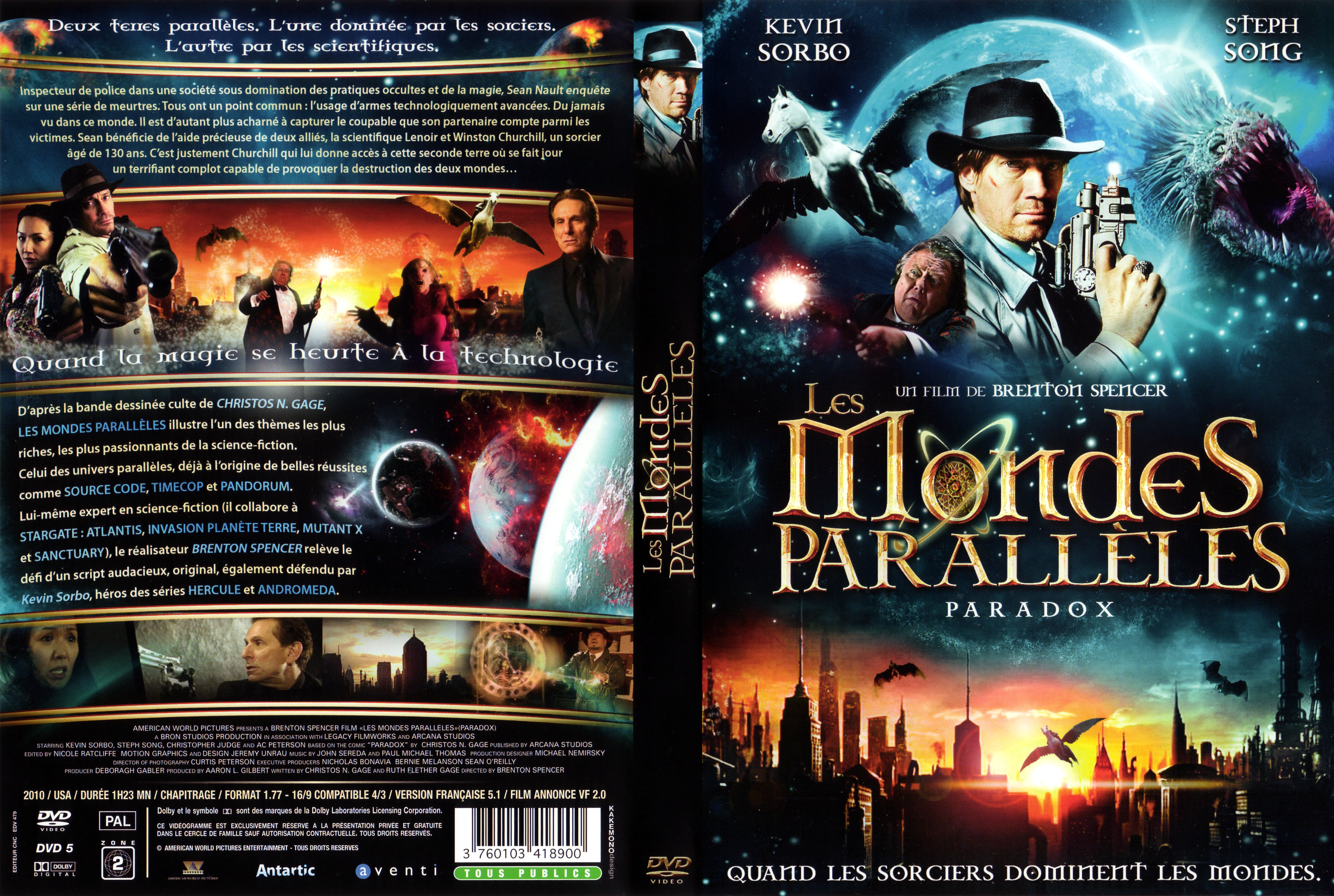 Jaquette DVD Les mondes paralleles
