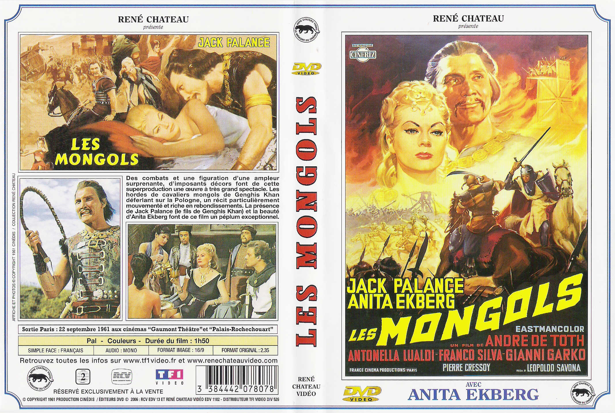 Jaquette DVD Les mongols