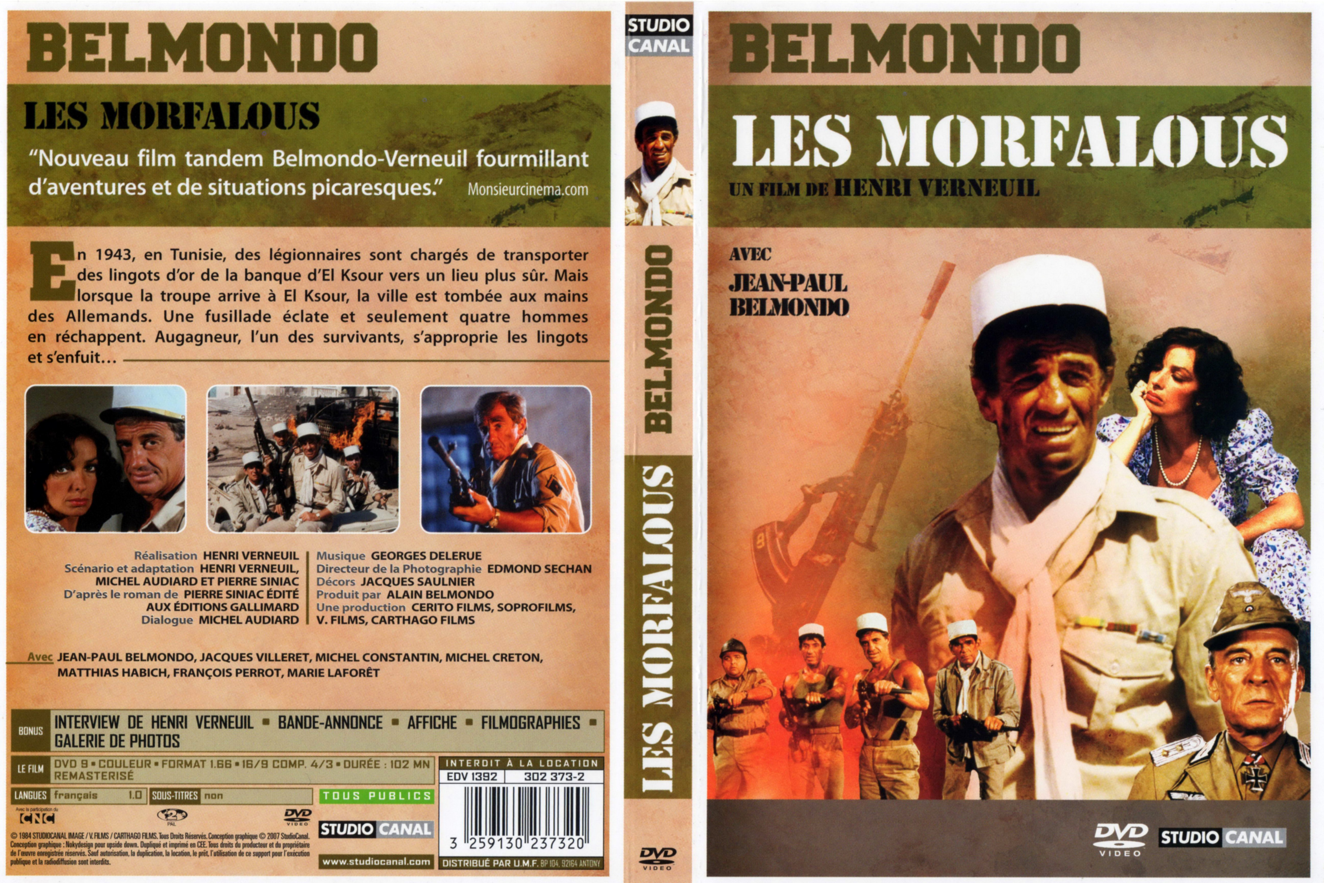 Jaquette DVD Les morfalous v3