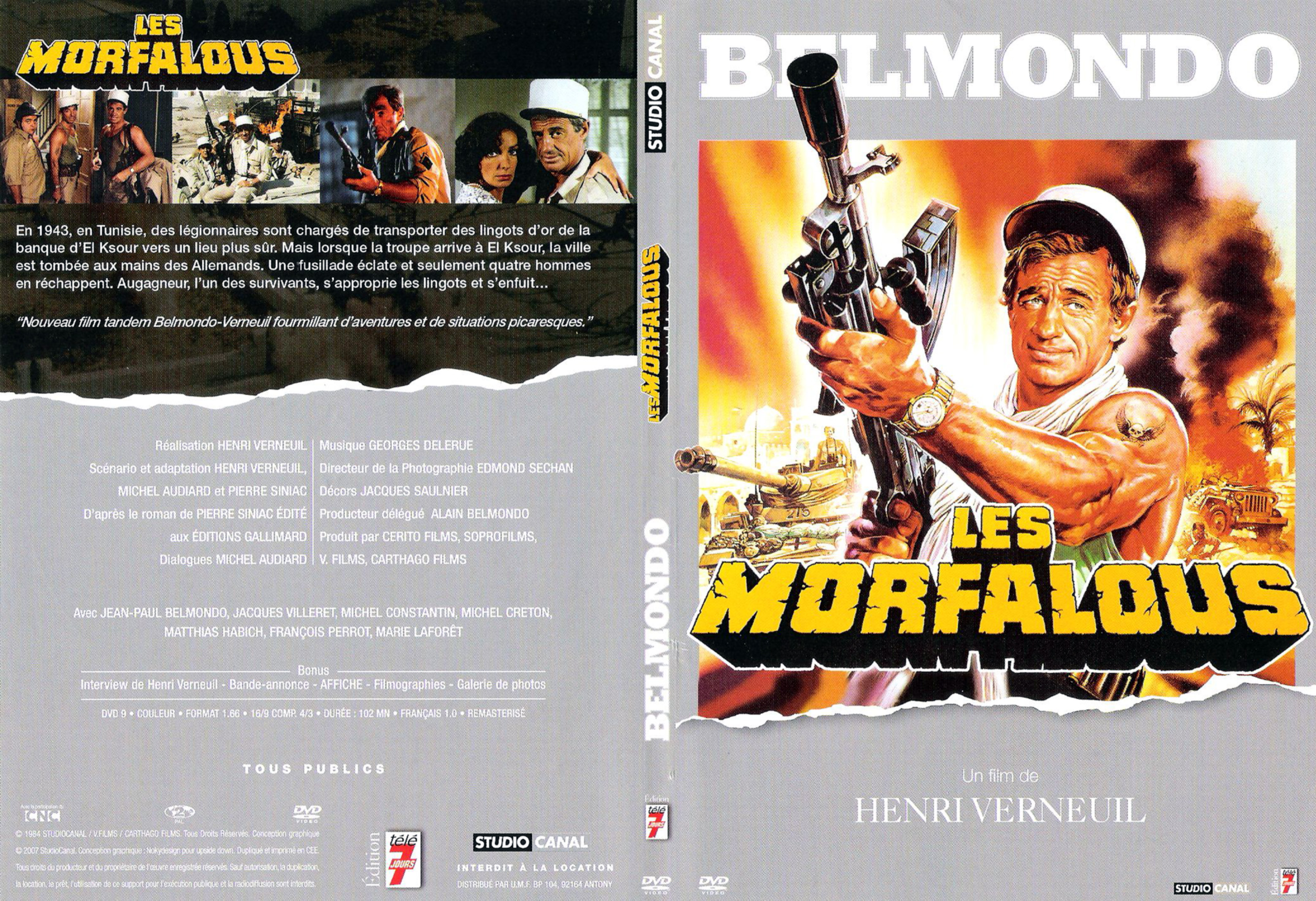 Jaquette DVD Les morfalous v4