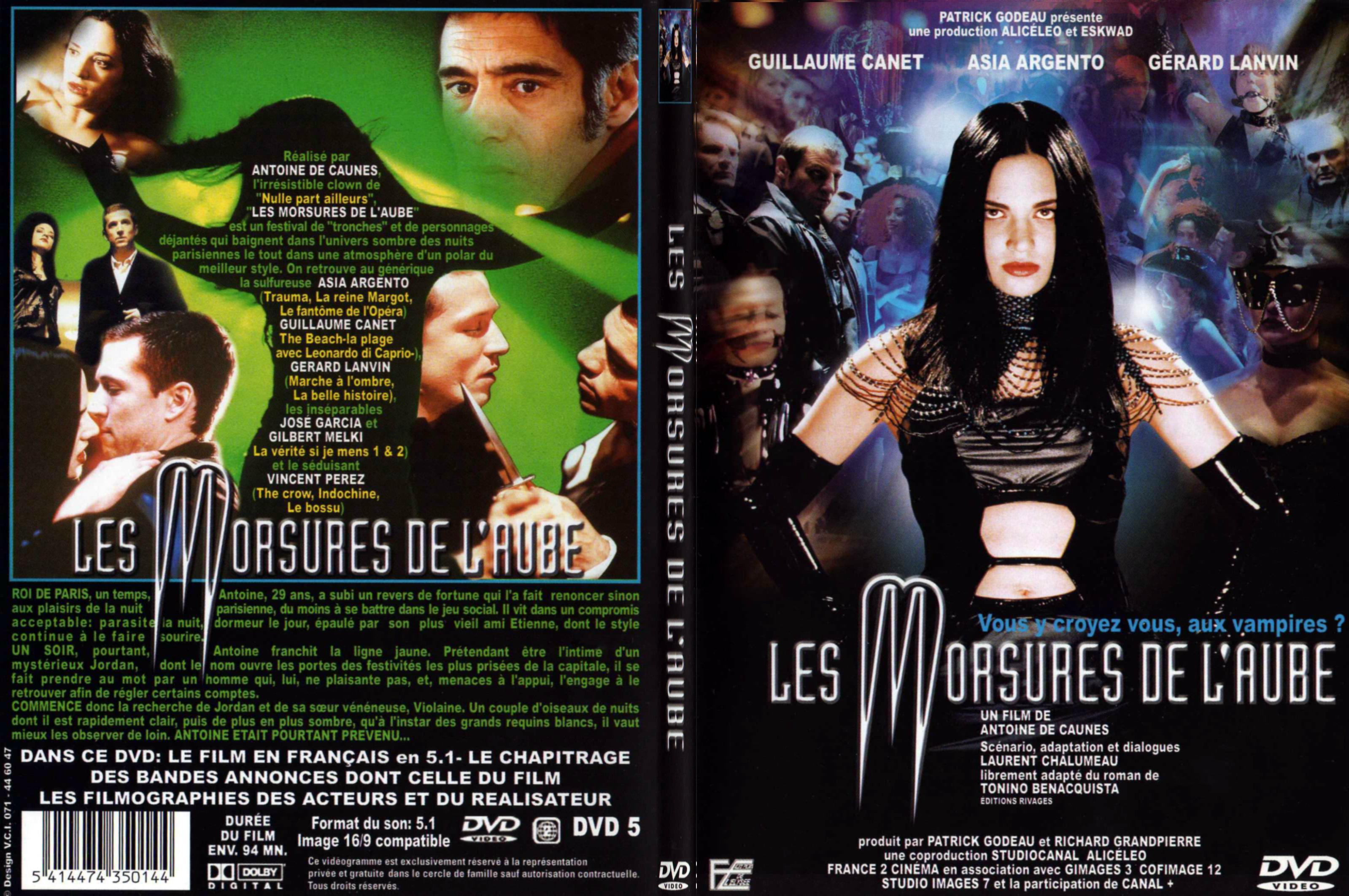 Jaquette DVD Les morsures de l