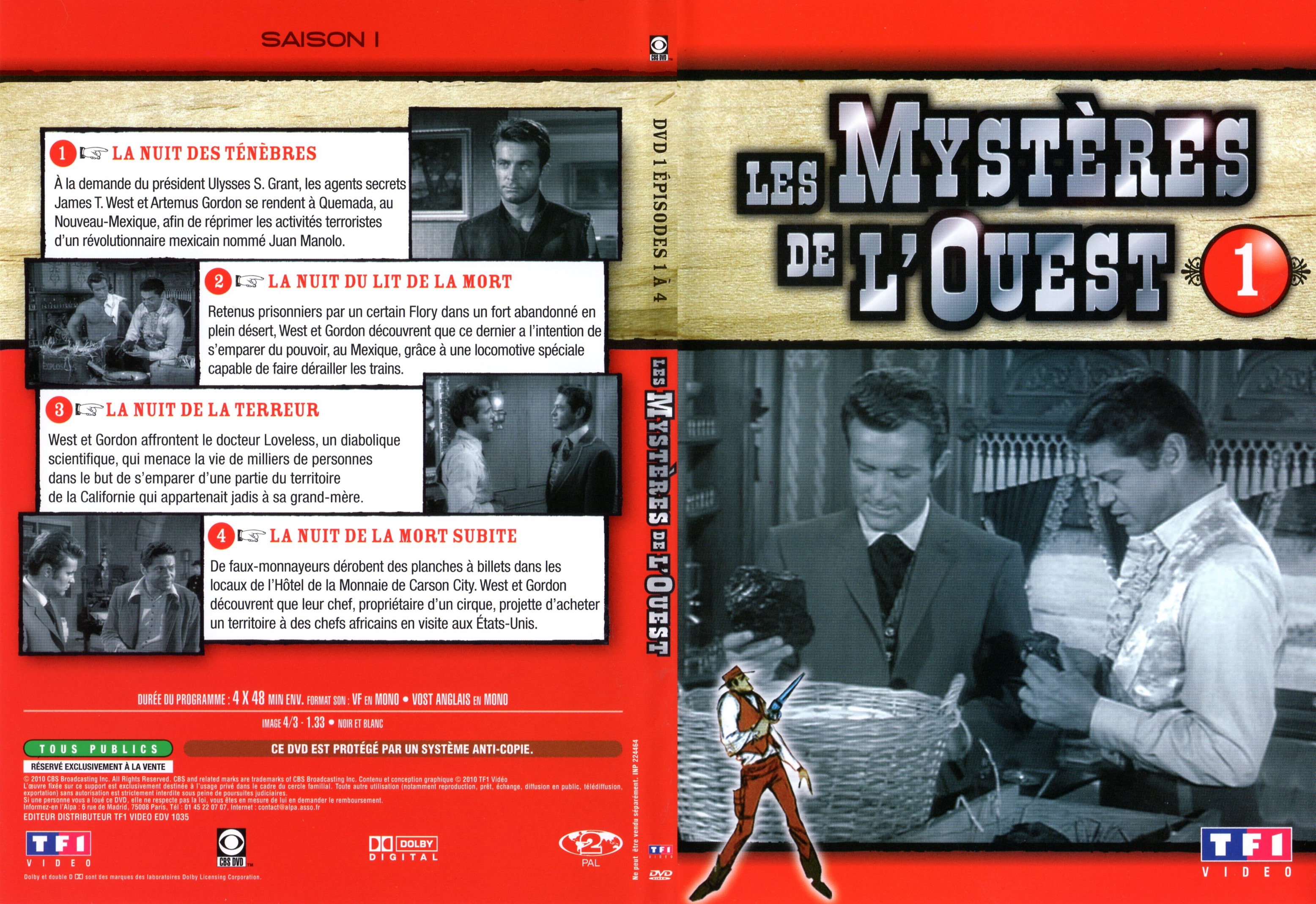 Jaquette DVD Les mystres de l