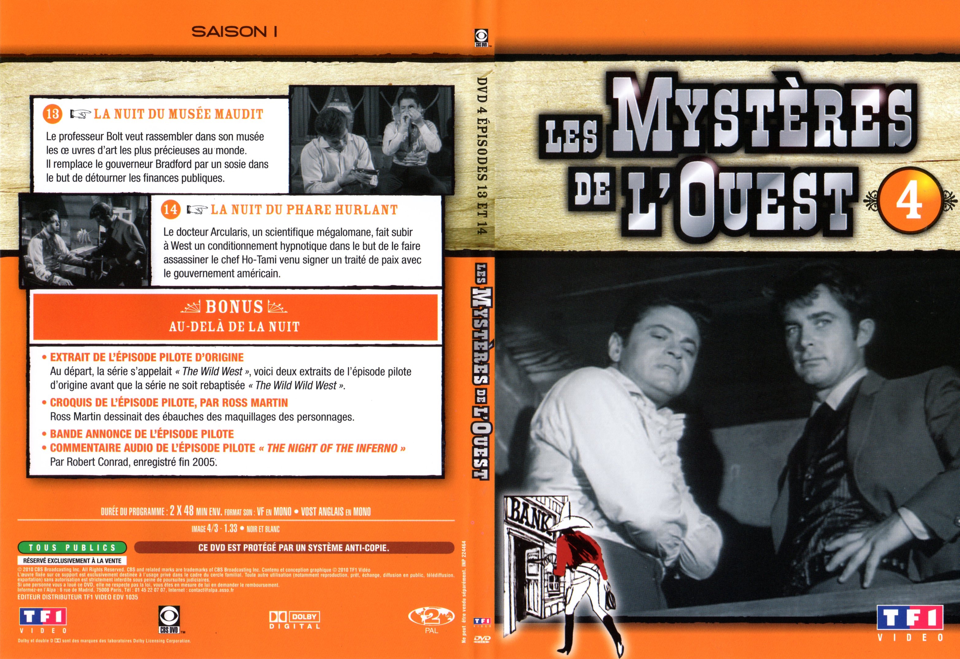 Jaquette DVD Les mystres de l