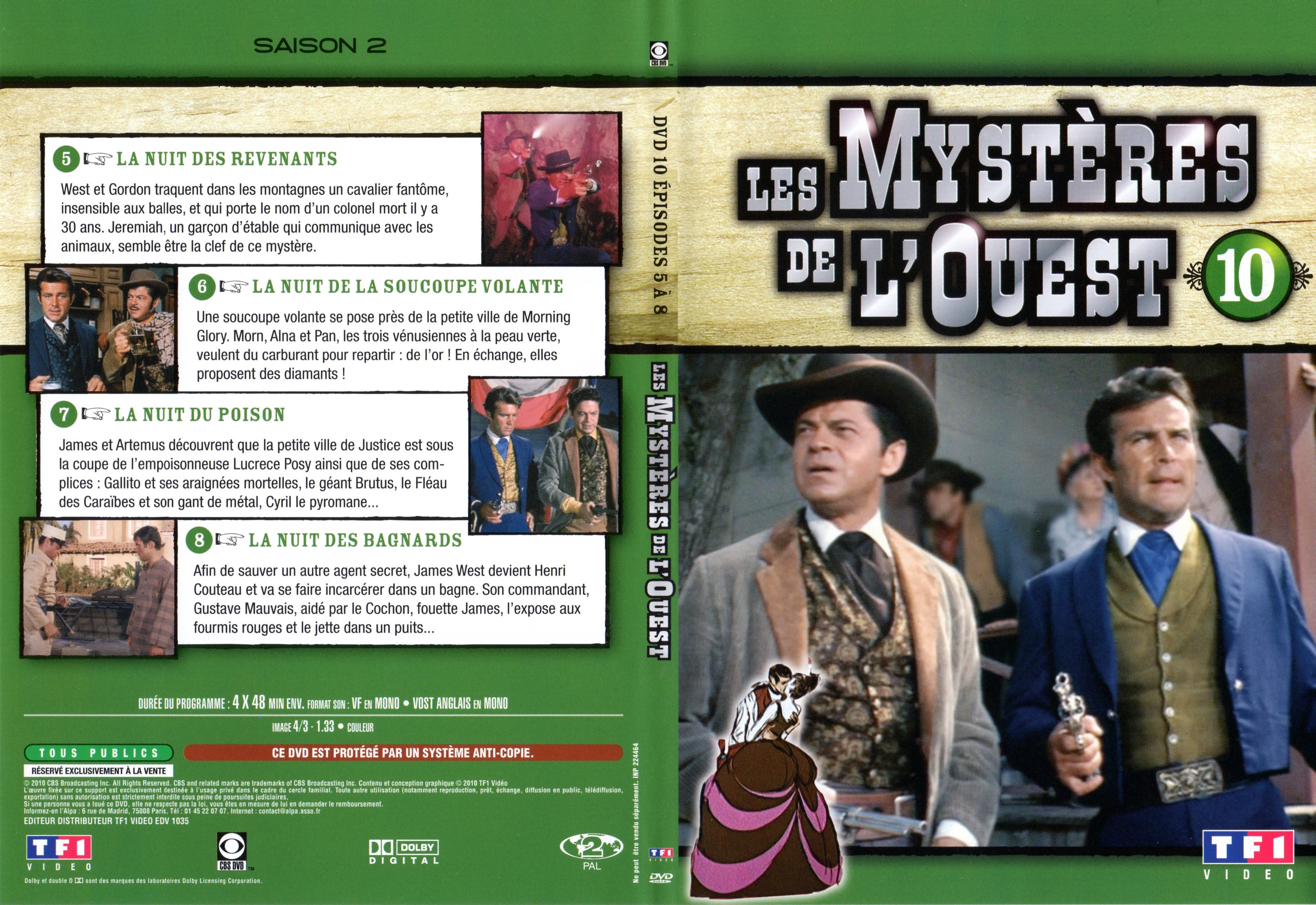 Jaquette DVD Les mystres de l