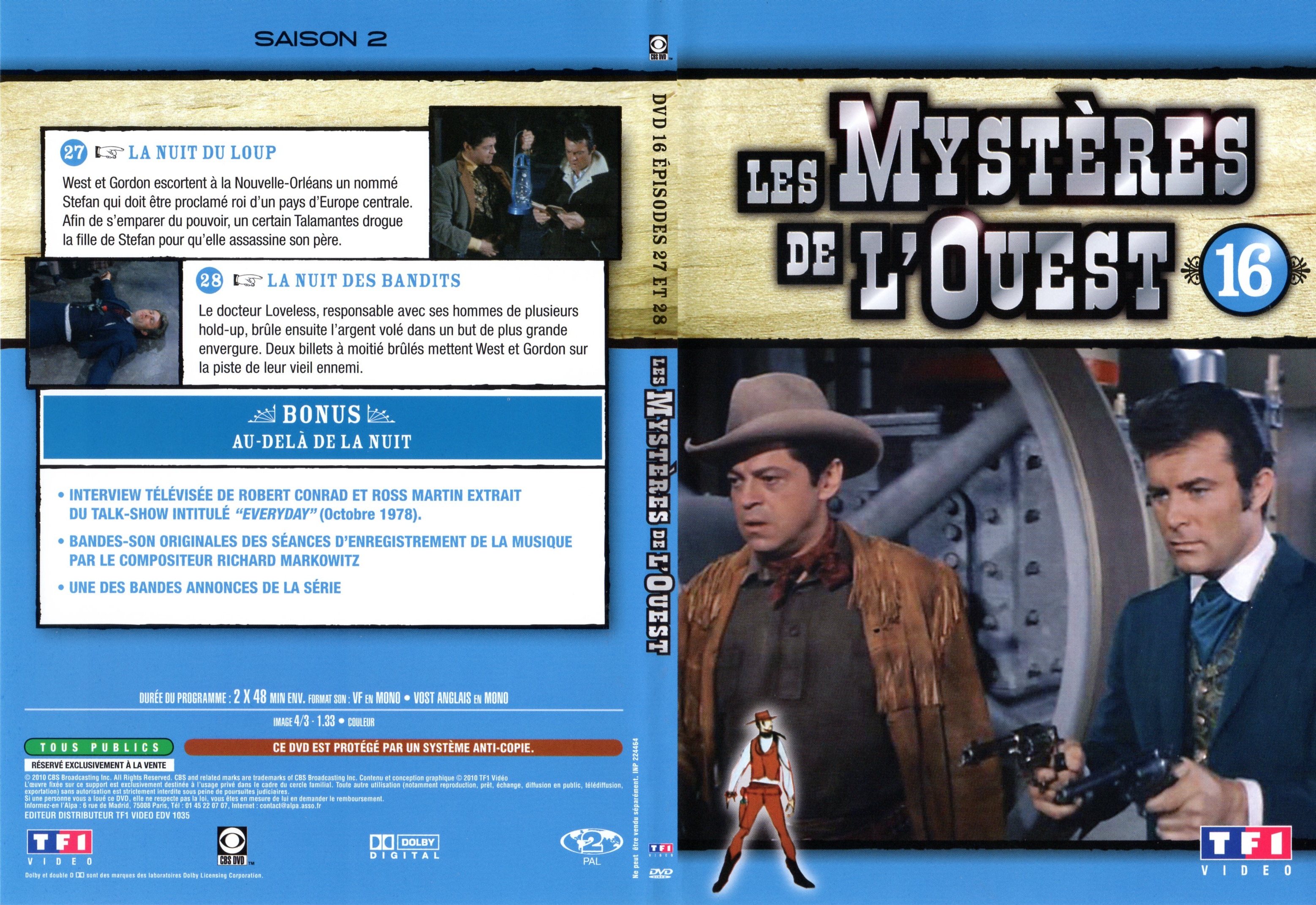 Jaquette DVD Les mystres de l