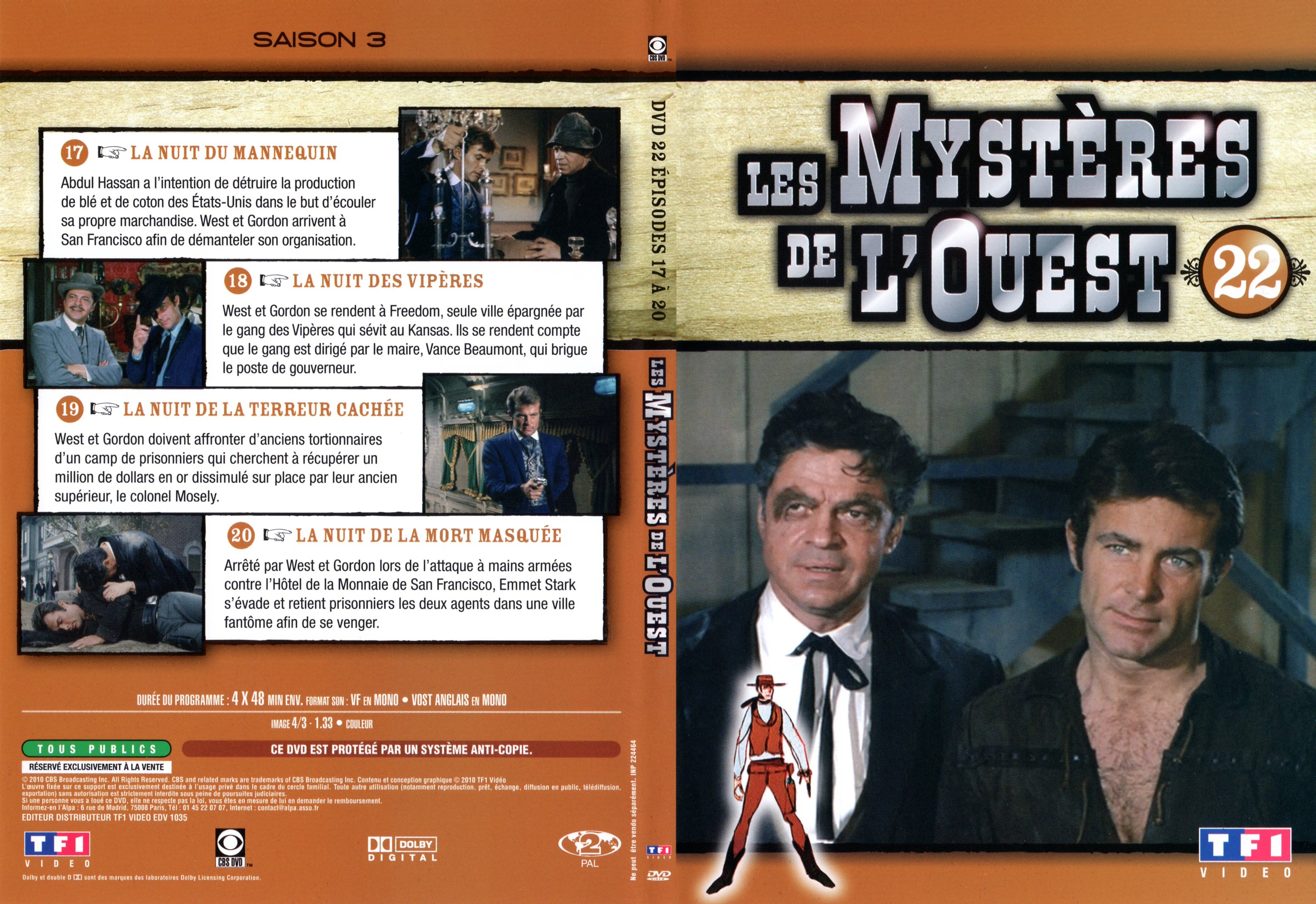 Jaquette DVD Les mystres de l