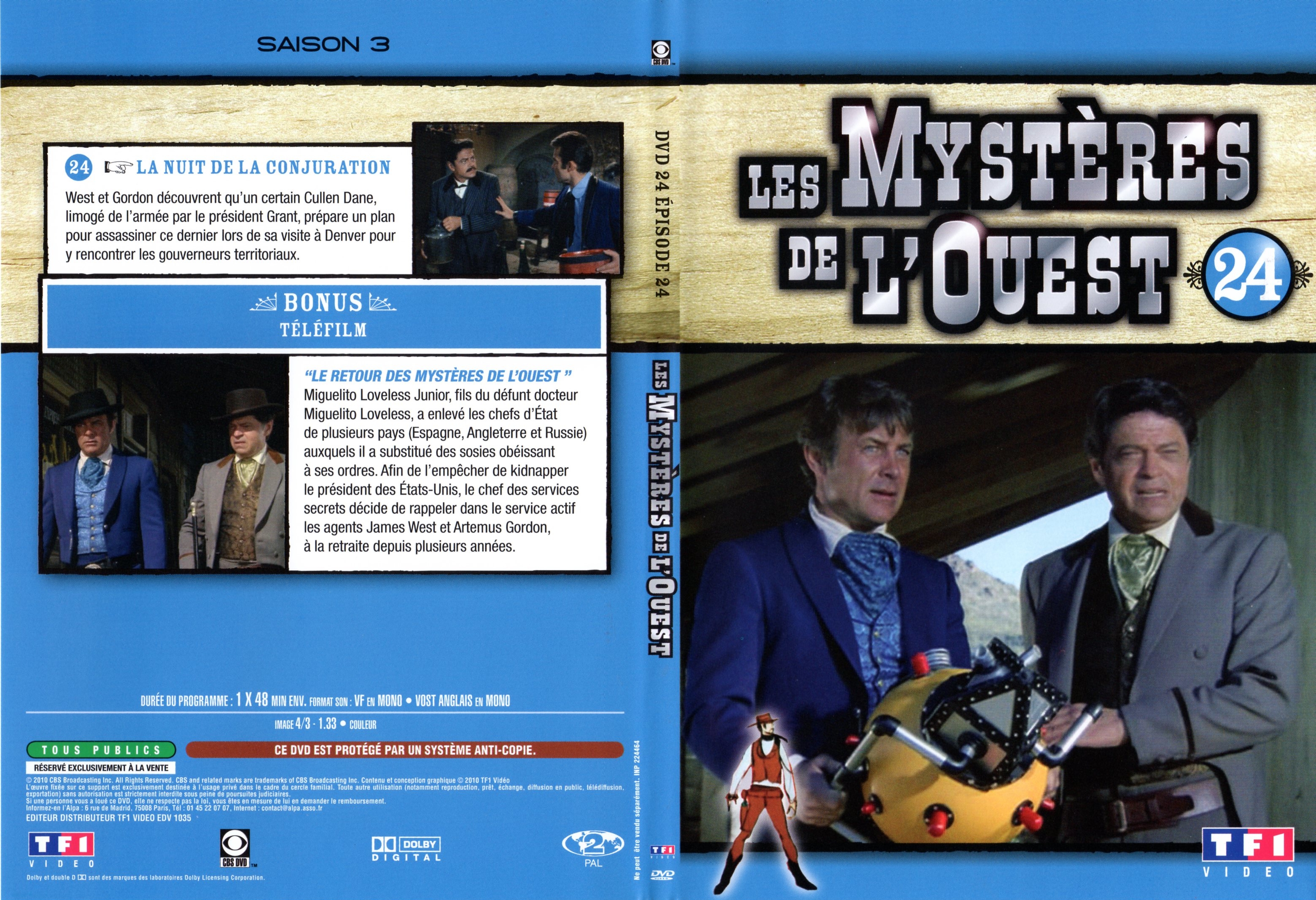 Jaquette DVD Les mystres de l