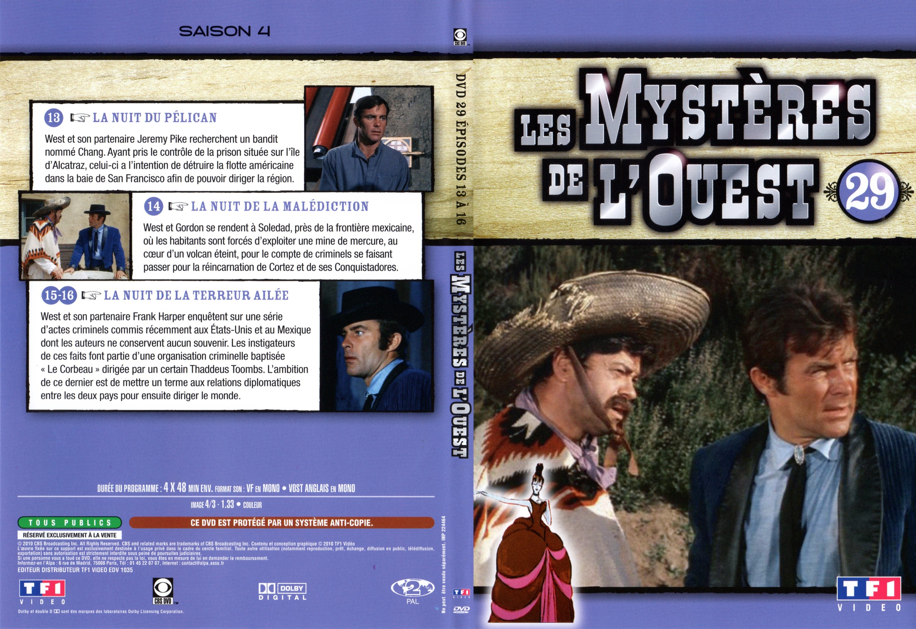 Jaquette DVD Les mystres de l