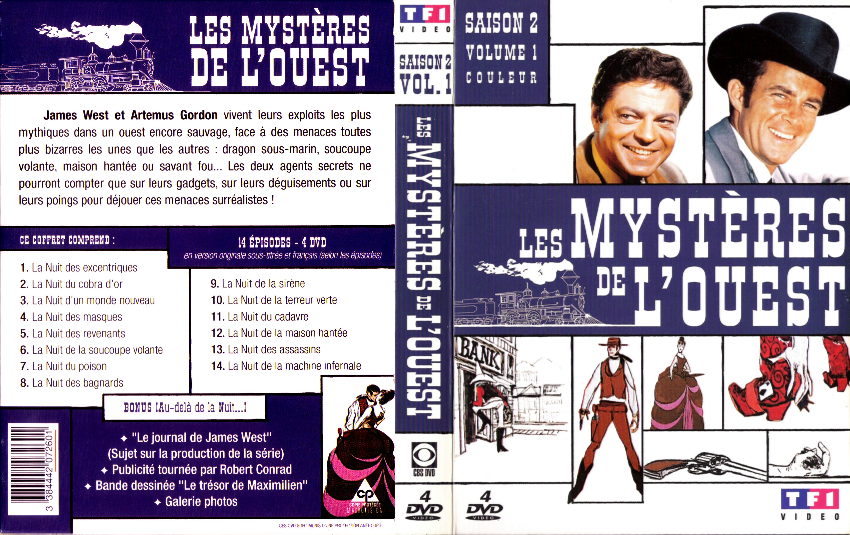 Jaquette DVD Les mysteres de l