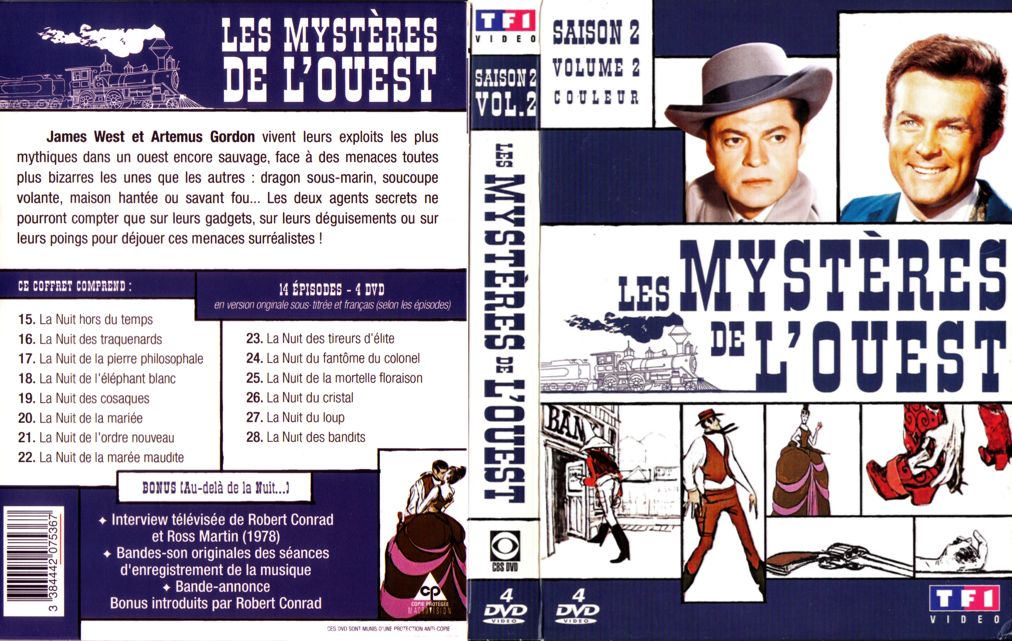 Jaquette DVD Les mysteres de l