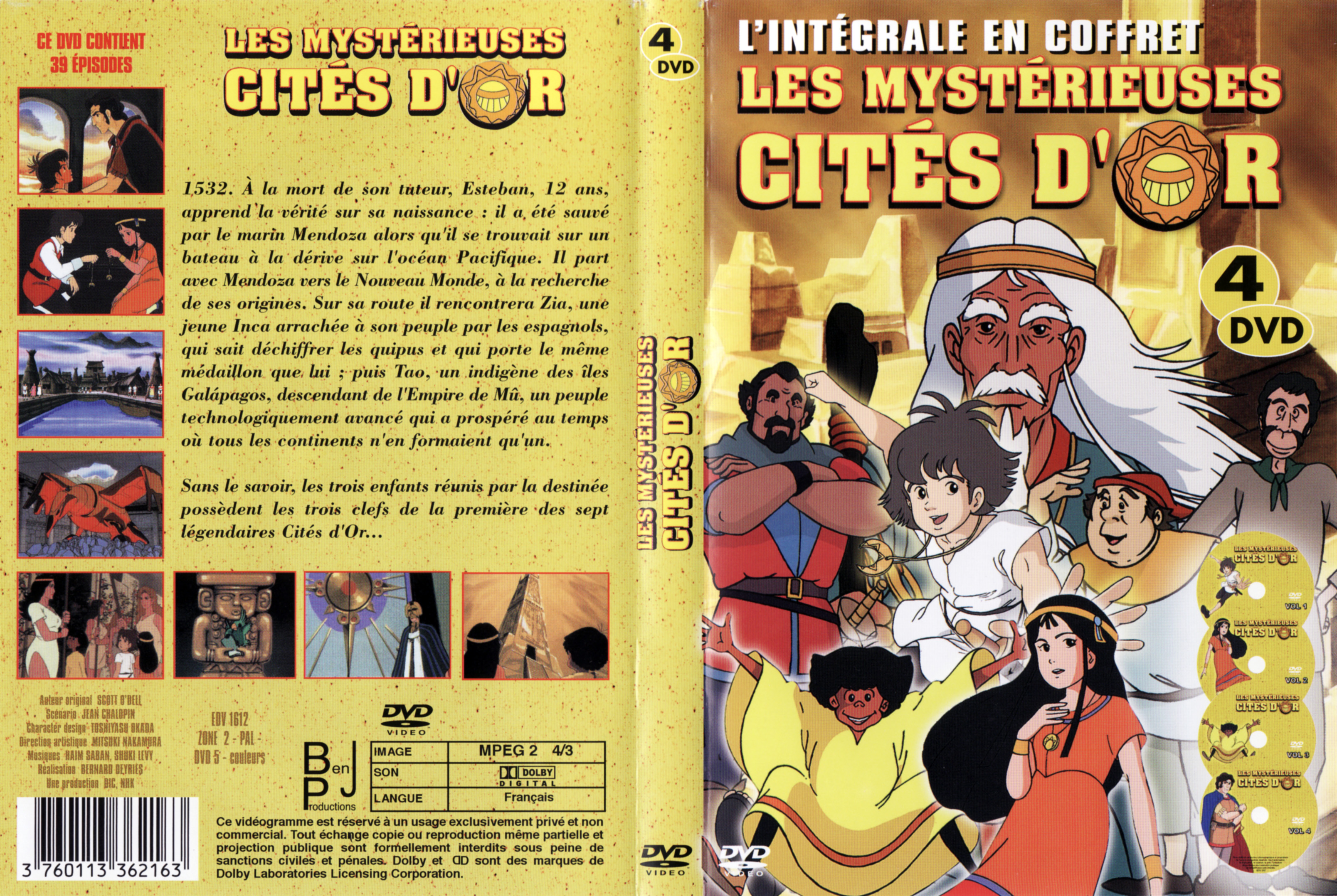 Jaquette DVD Les mystrieuses cits d