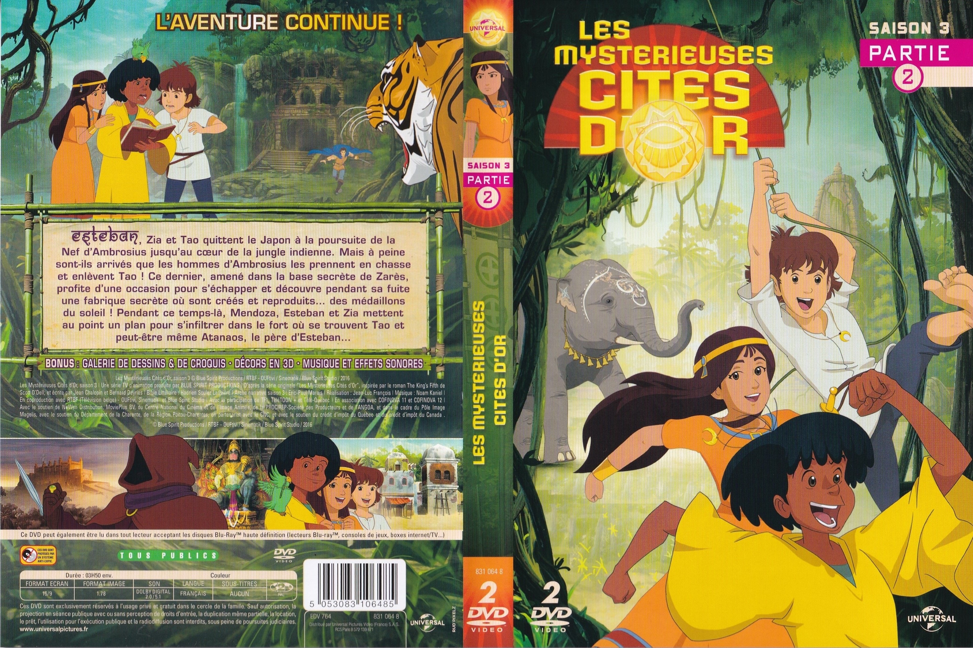 Jaquette DVD Les mystrieuses cits d