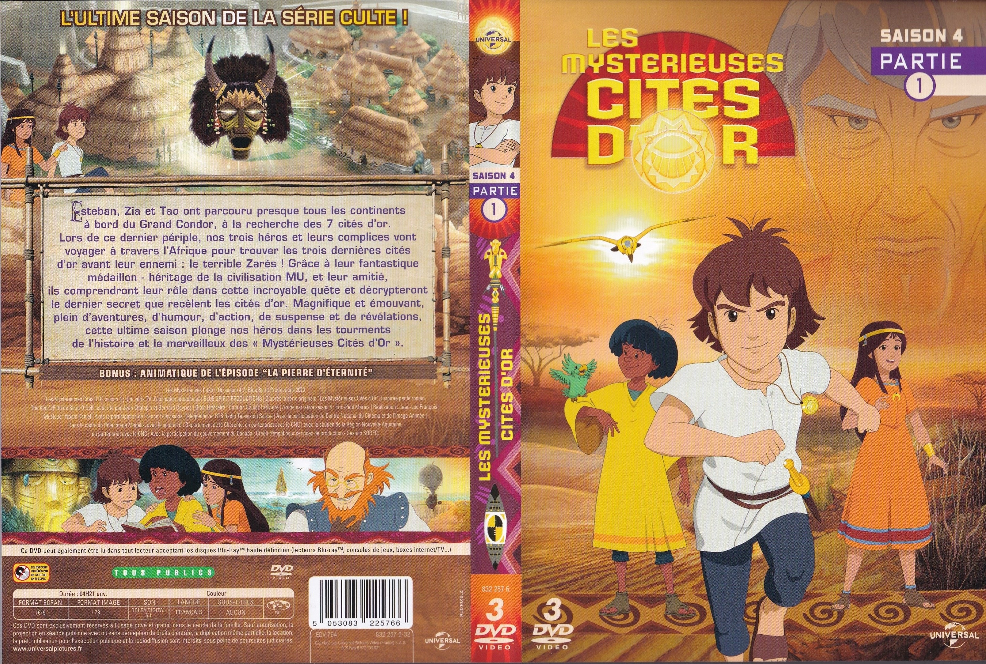 Jaquette DVD Les mystrieuses cits d