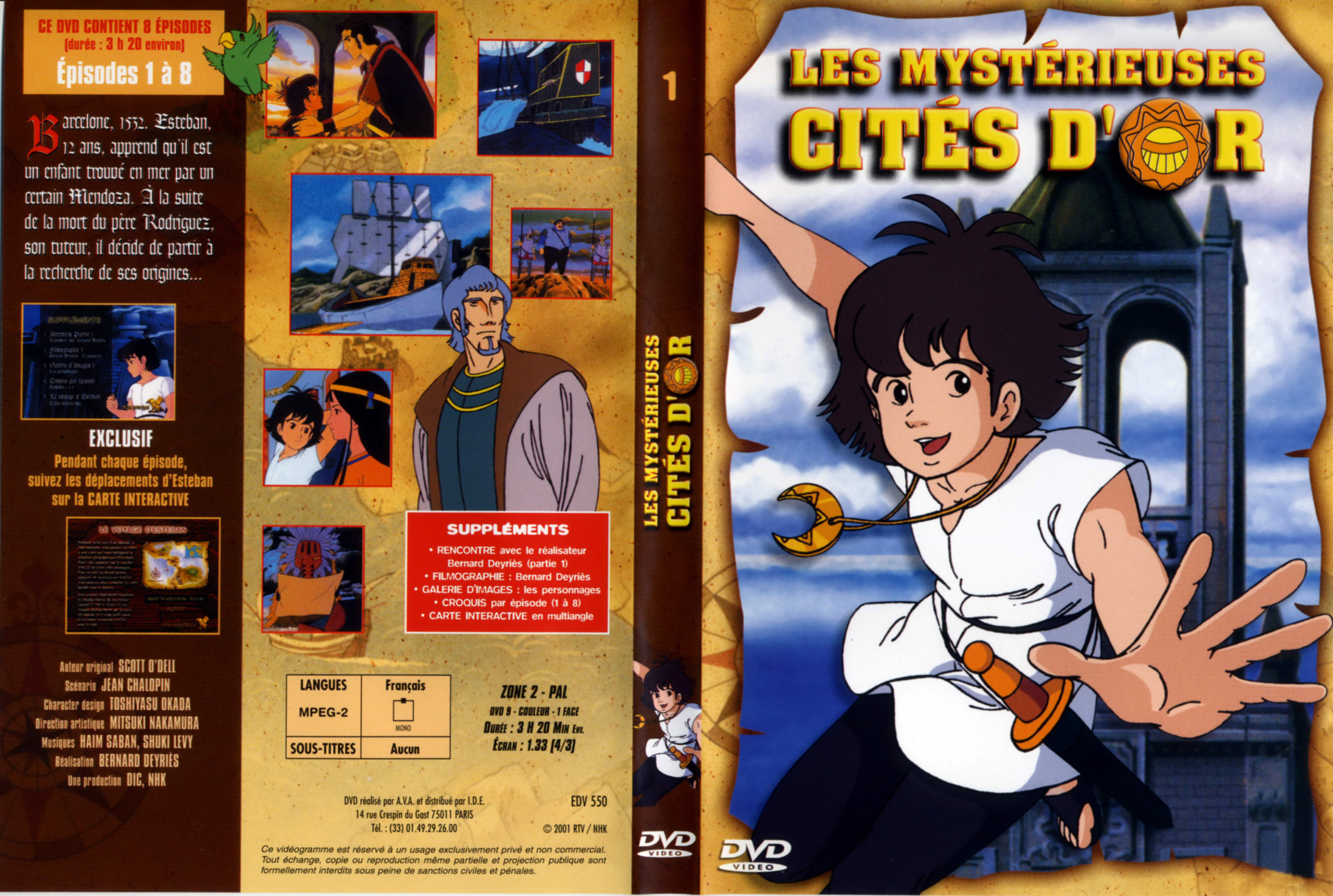 Jaquette DVD Les mystrieuses cits d