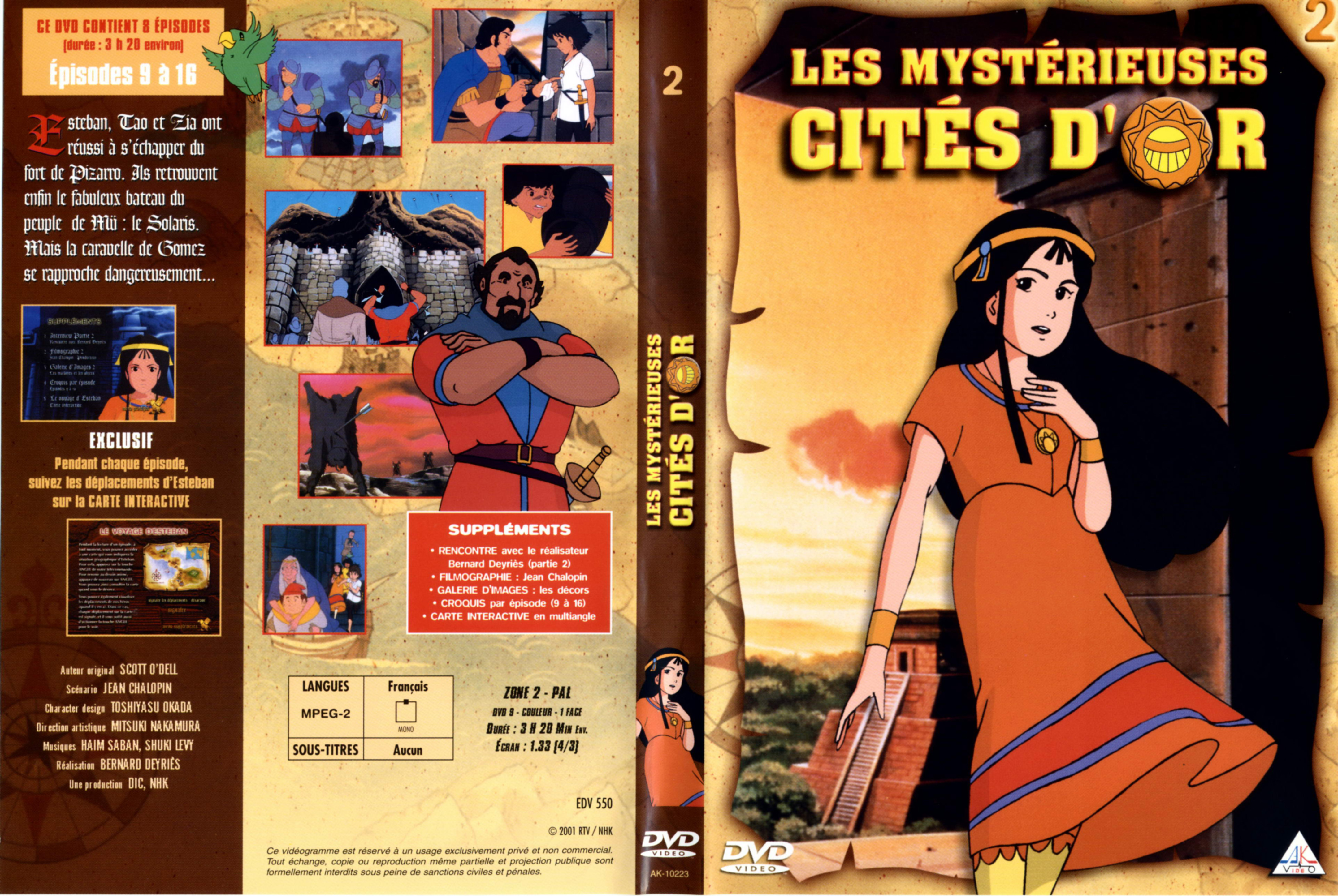 Jaquette DVD Les mystrieuses cits d