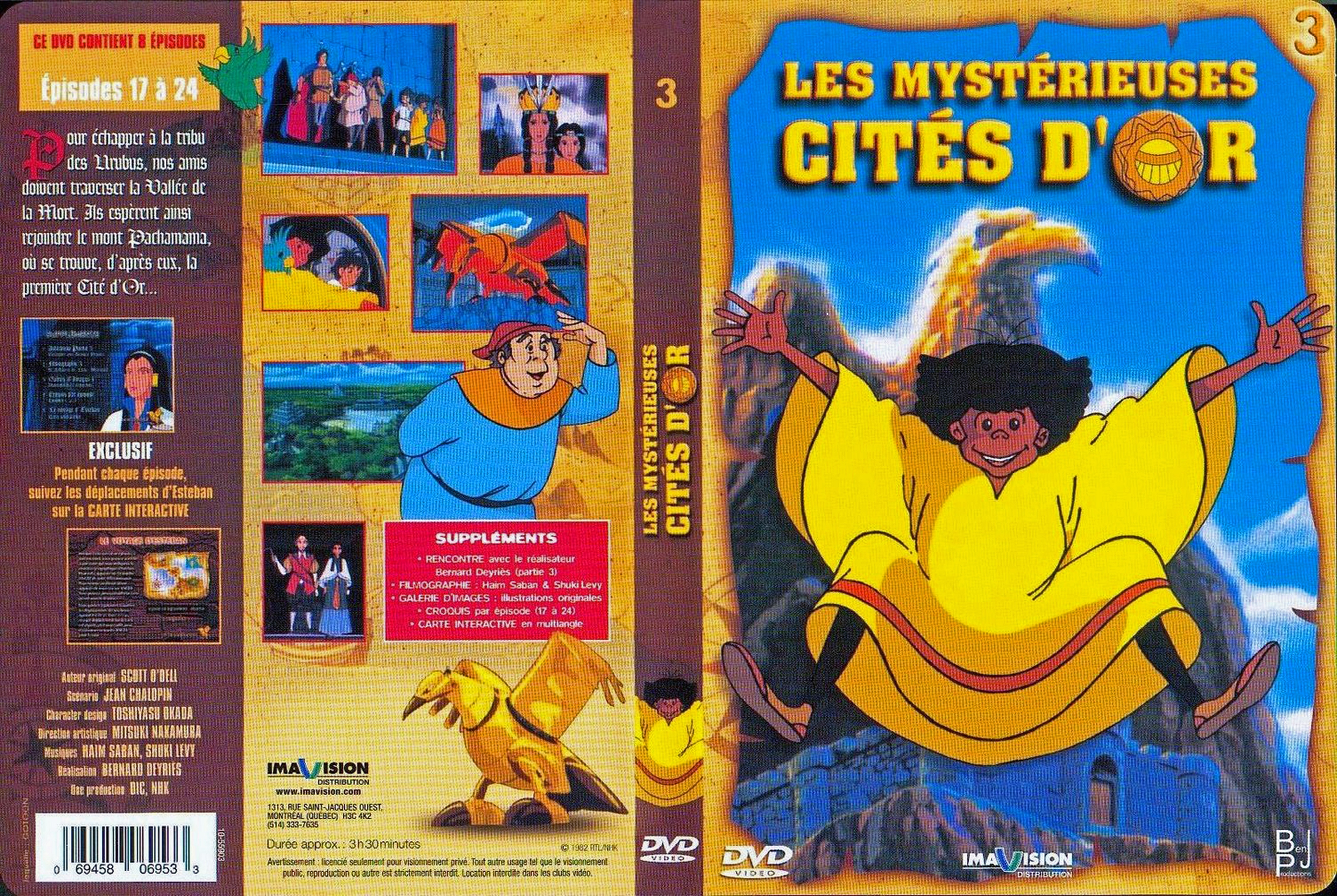 Jaquette DVD Les mystrieuses cits d