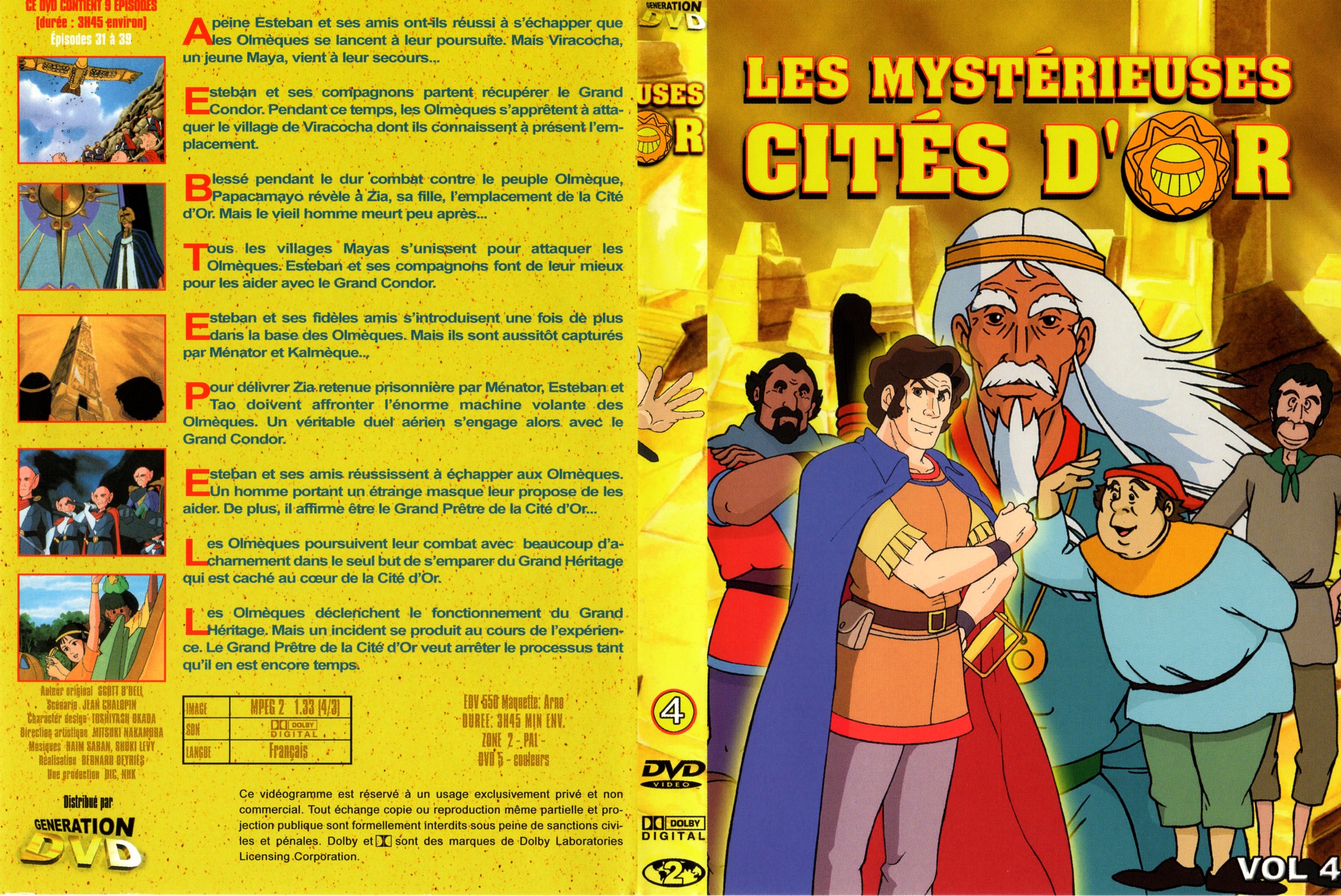 Jaquette DVD Les mystrieuses cits d