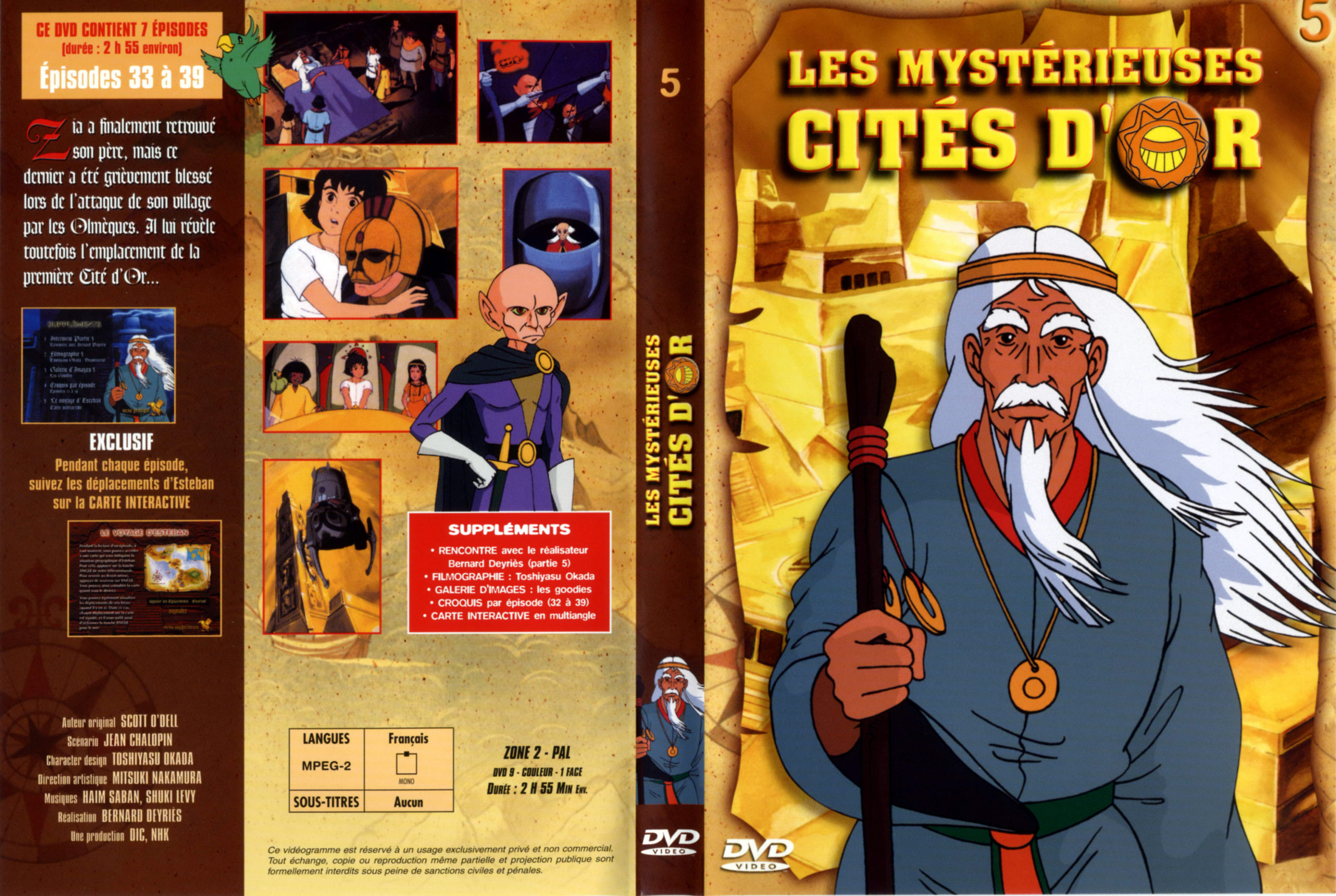 Jaquette DVD Les mystrieuses cits d