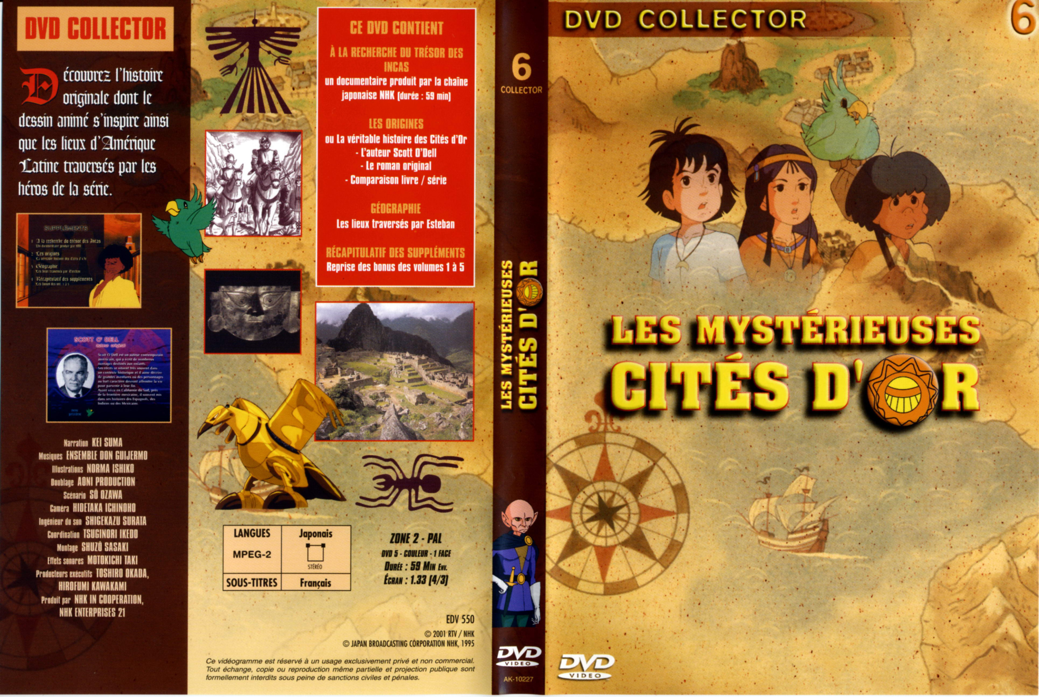 Jaquette DVD Les mystrieuses cits d