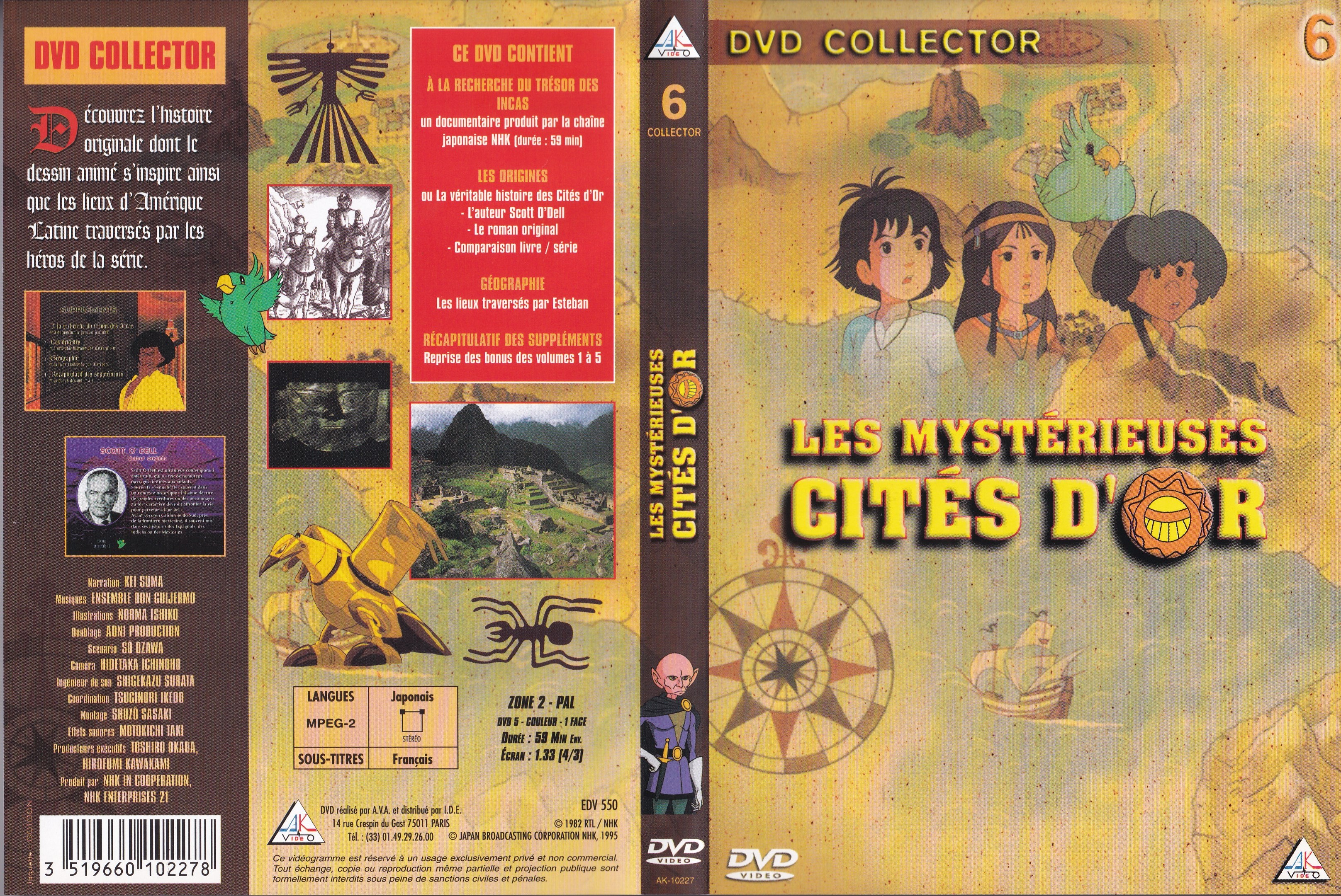 Jaquette DVD Les mystrieuses cits d