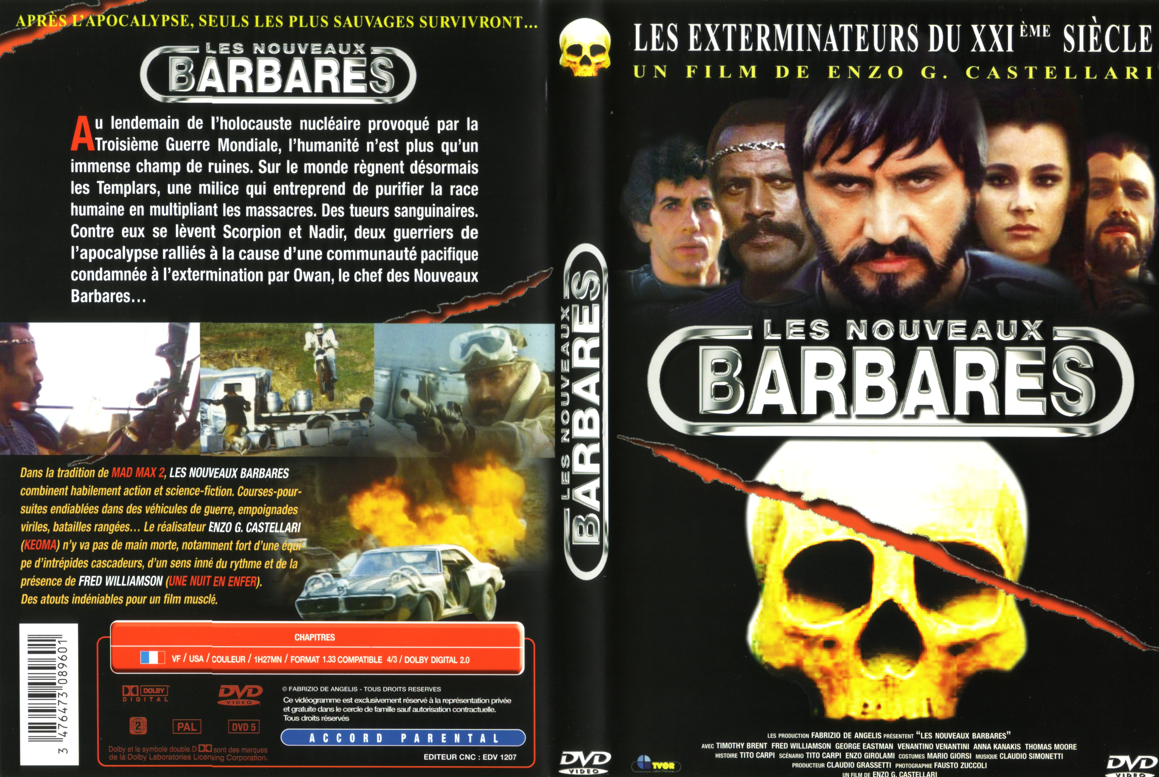 Jaquette DVD Les nouveaux barbares