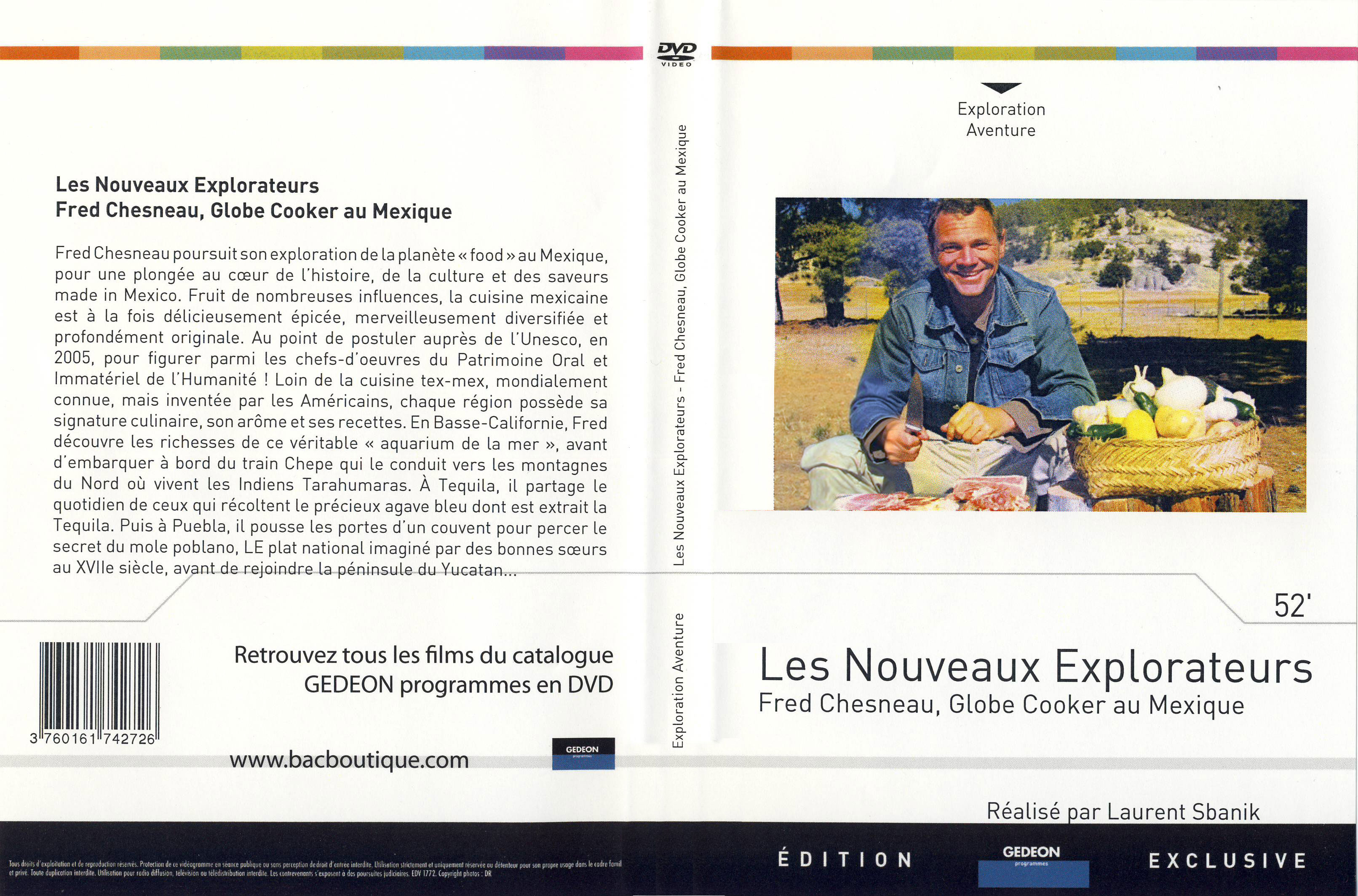 Jaquette DVD Les nouveaux explorateurs Globe cooker au Mexique