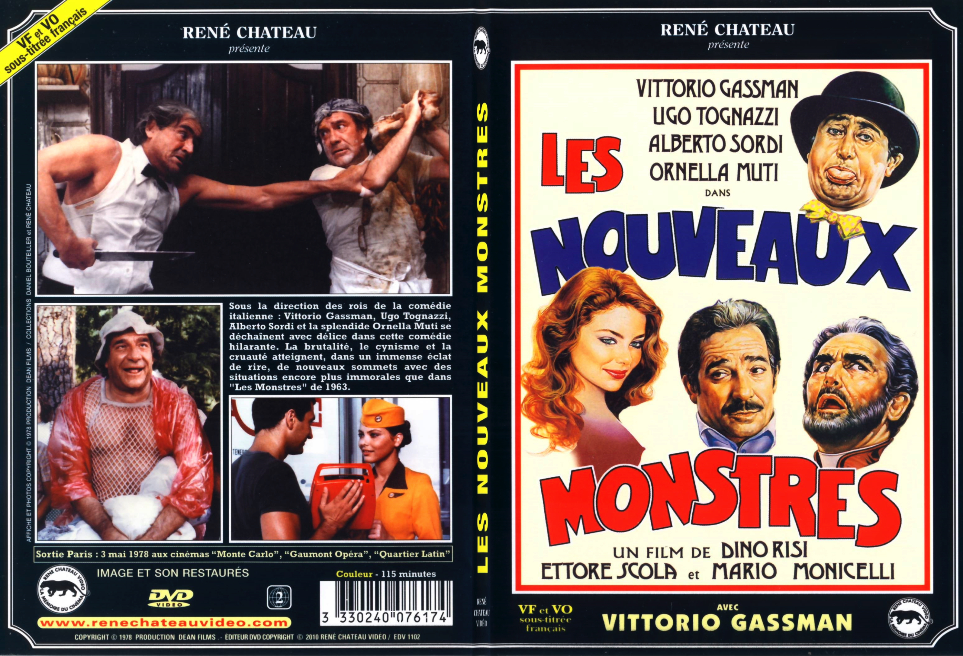 Jaquette DVD Les nouveaux monstres - SLIM