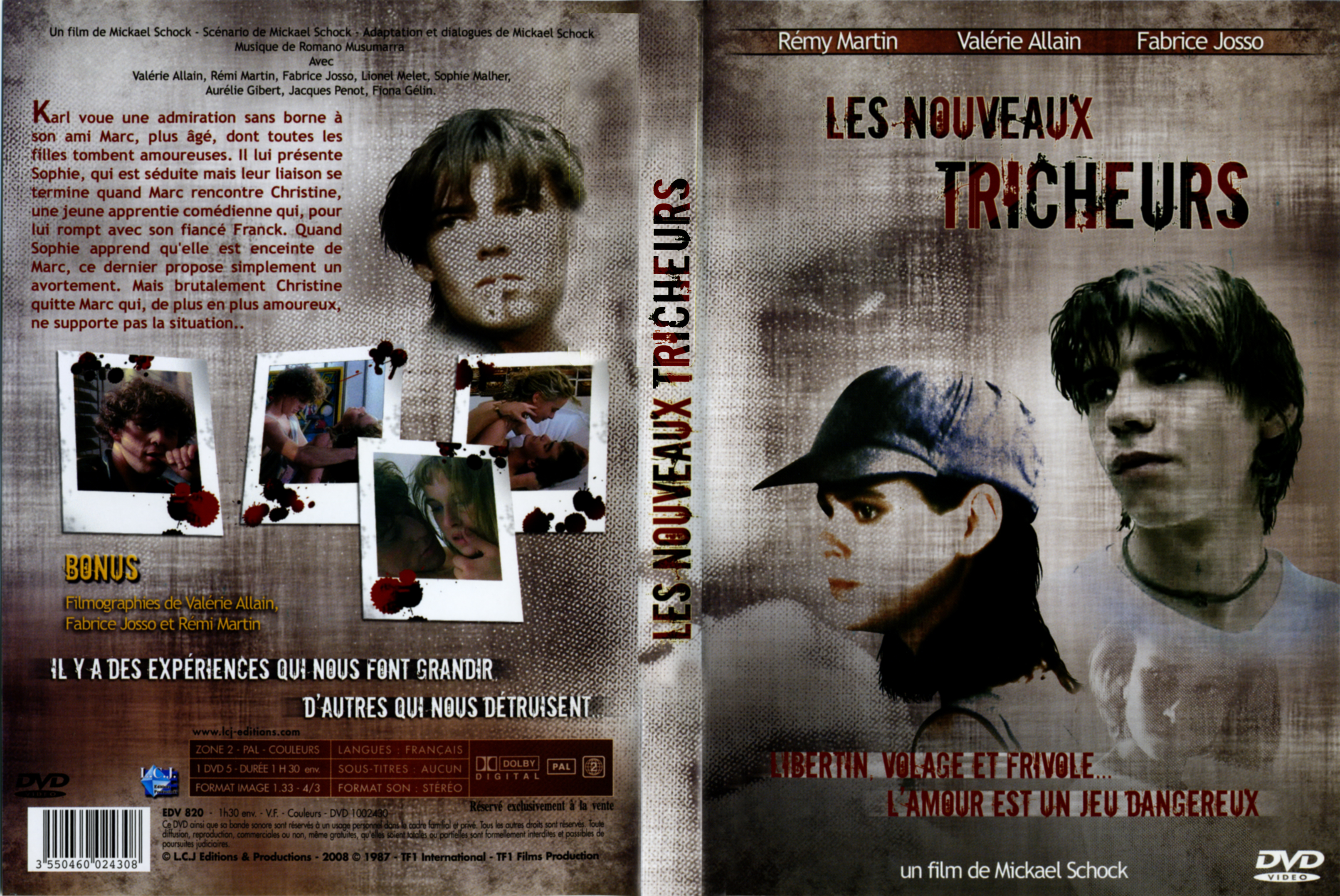 Jaquette DVD Les nouveaux tricheurs