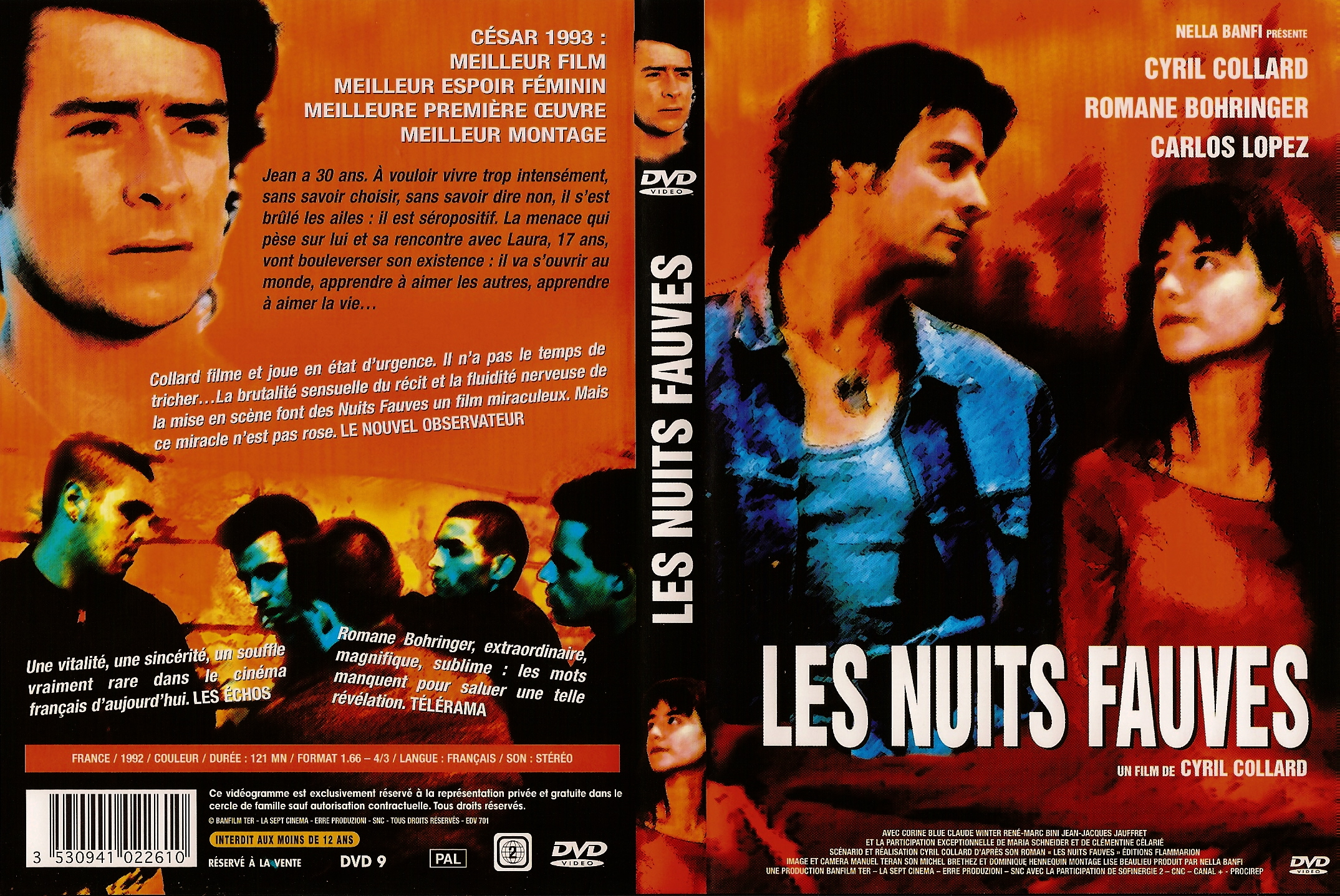 Jaquette DVD Les nuits fauves