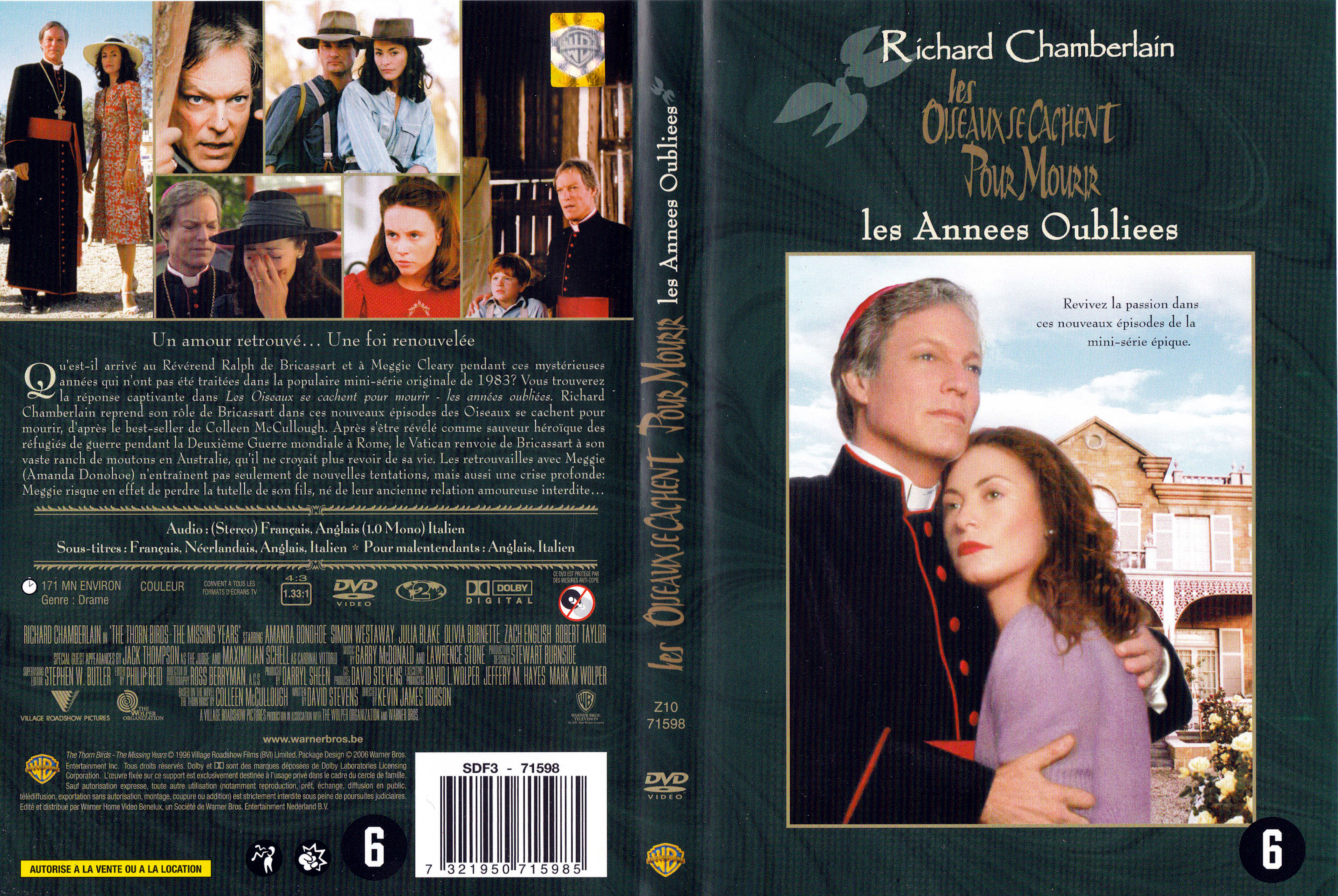 Jaquette DVD Les oiseaux se cachent pour mourir - Les annes oublies