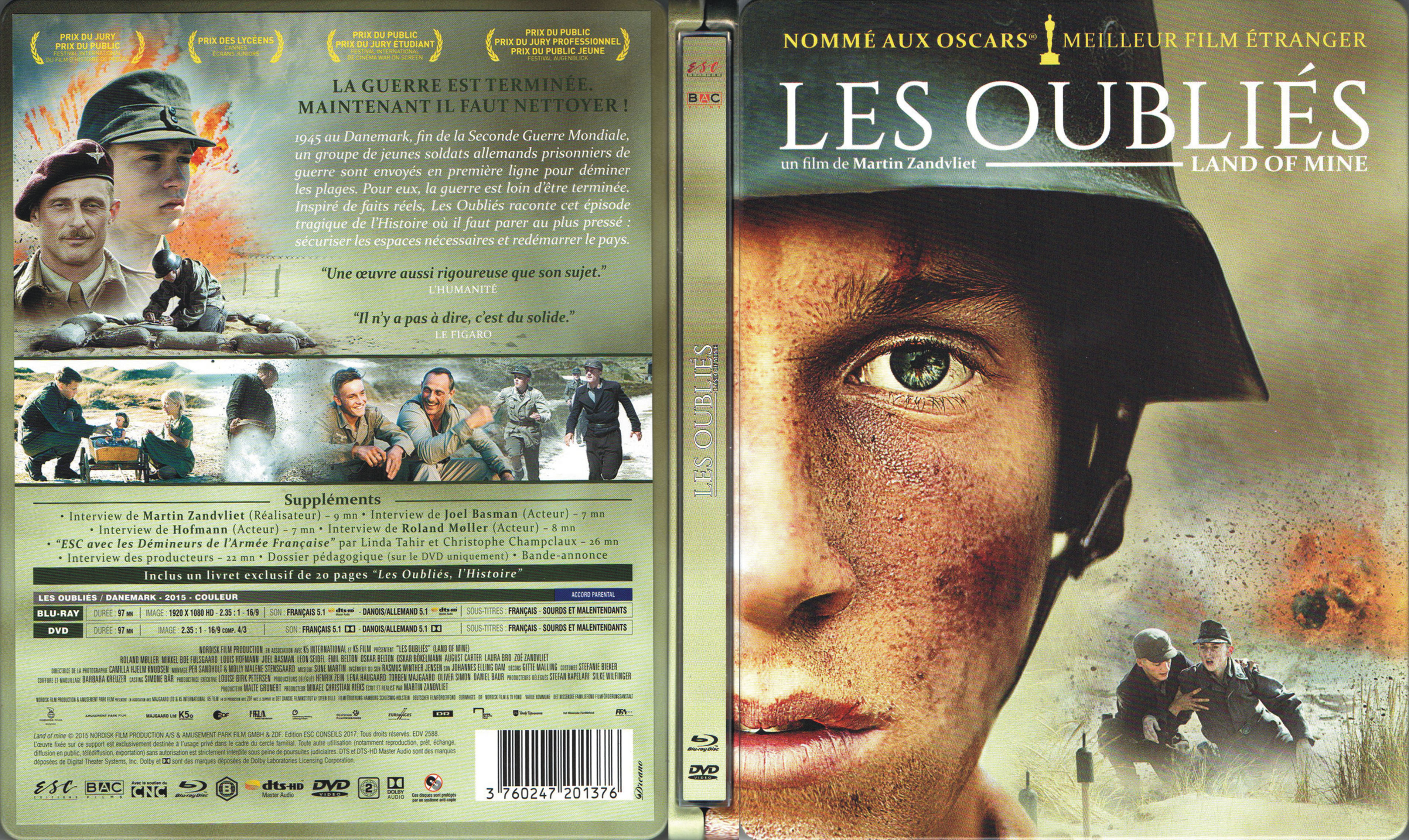 Jaquette DVD Les oublis (BLU-RAY)