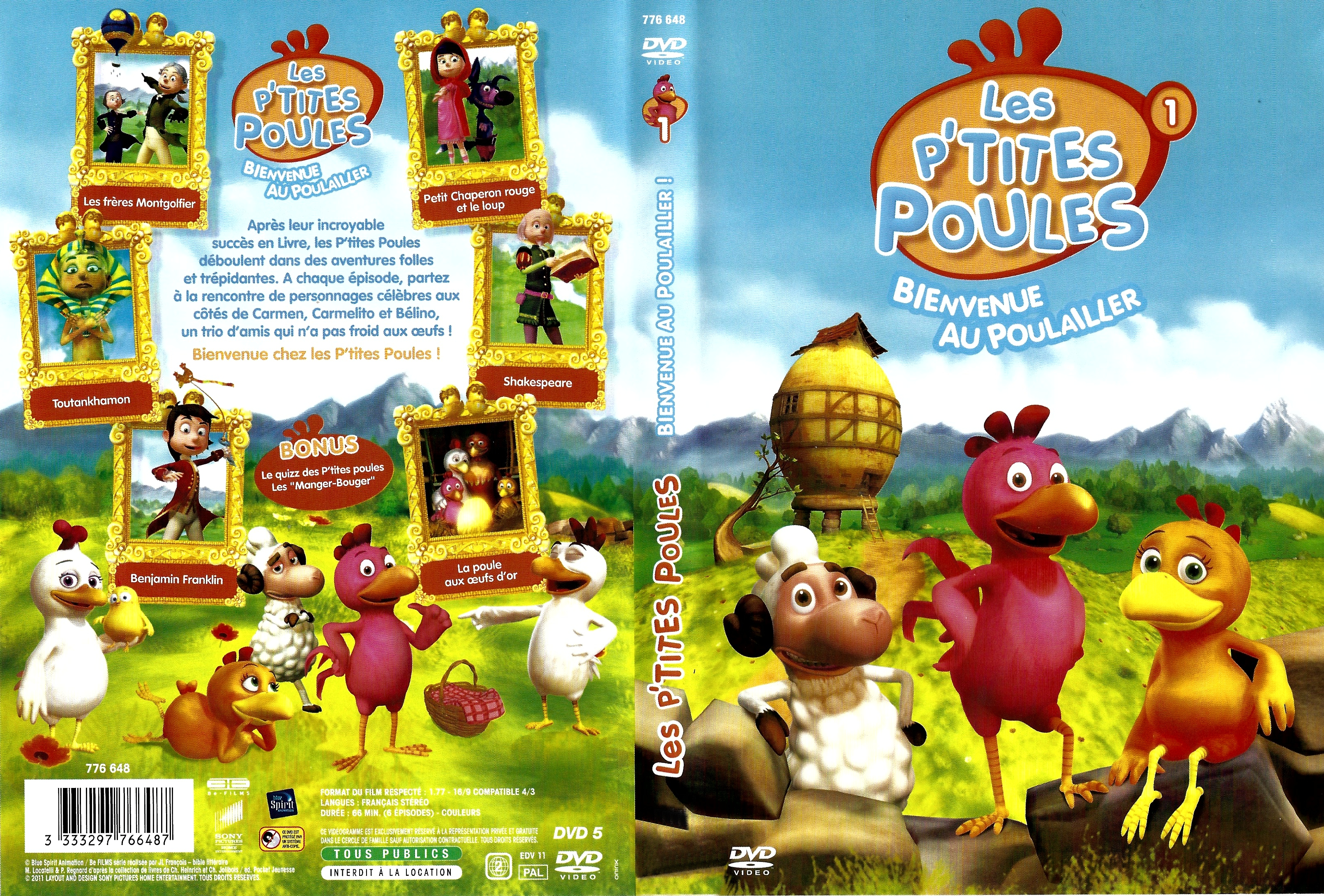 Jaquette DVD Les p