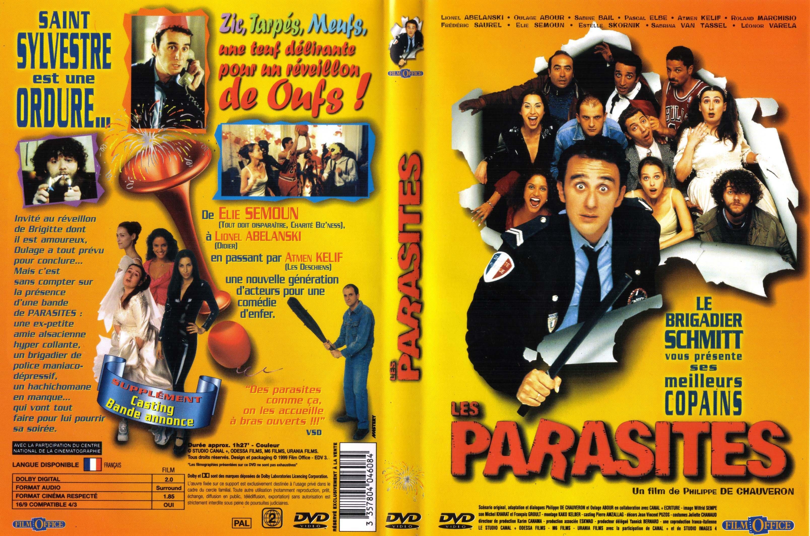 Jaquette DVD Les parasites