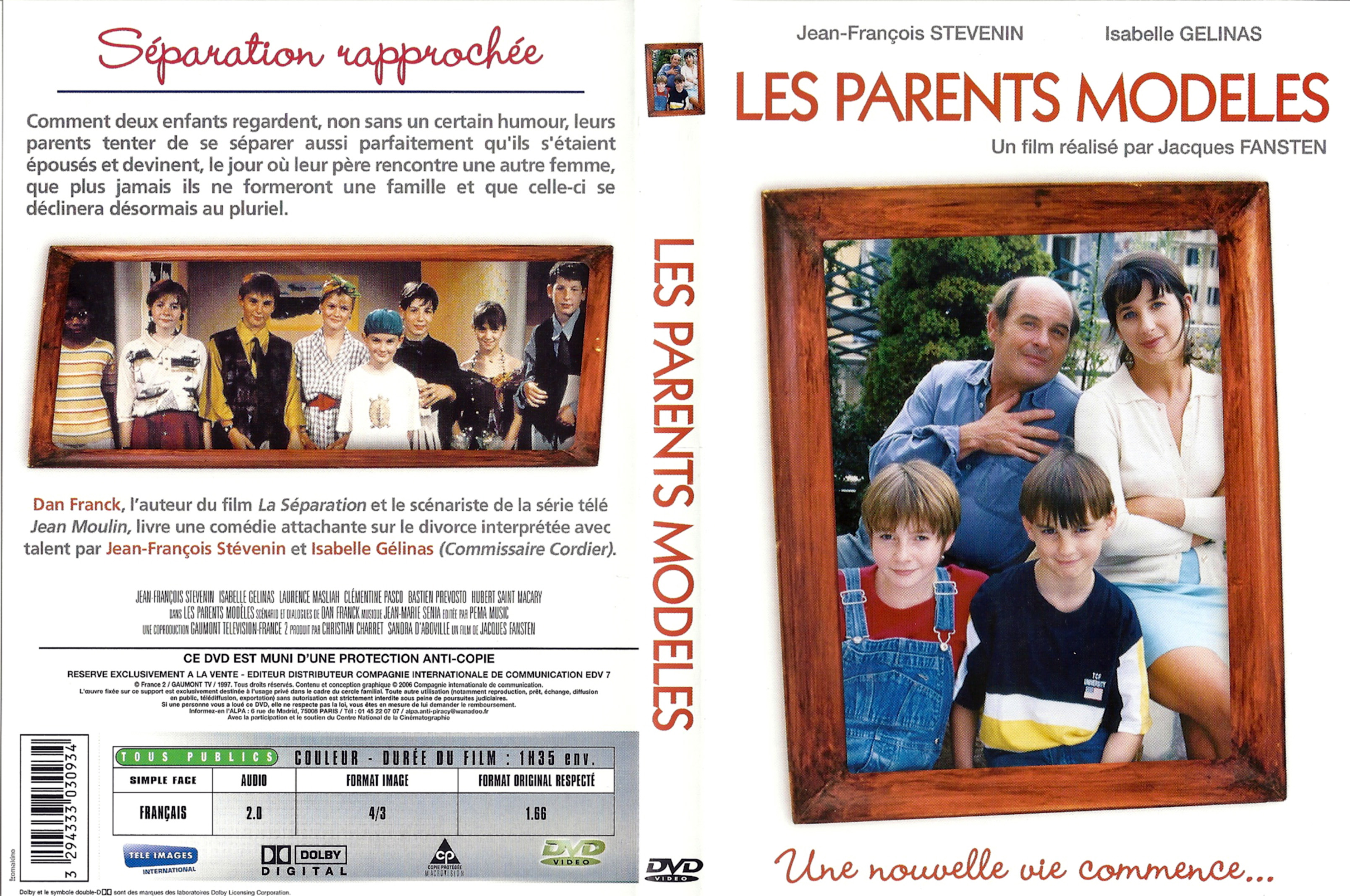 Jaquette DVD Les parents modles