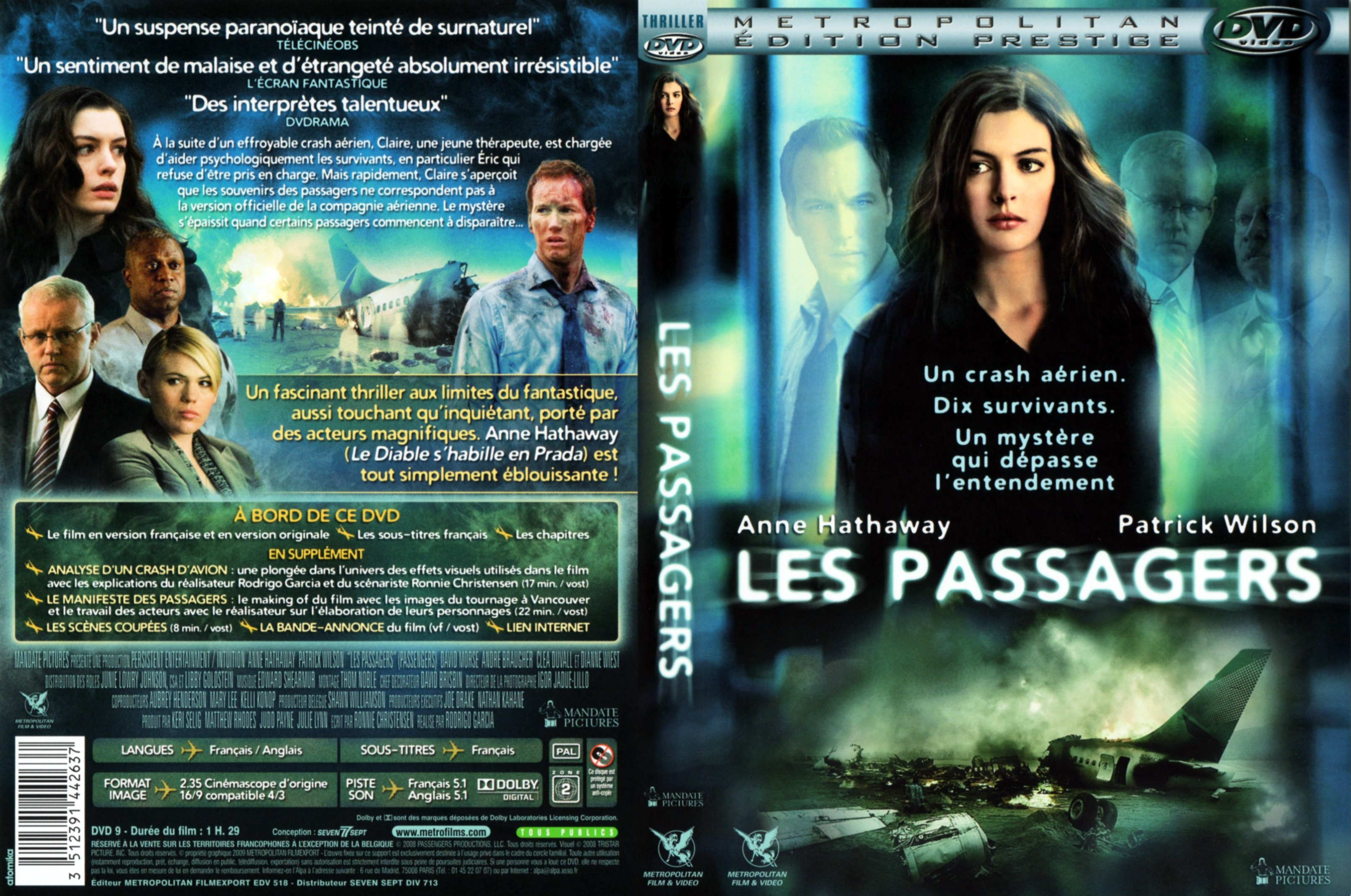 Jaquette DVD Les passagers