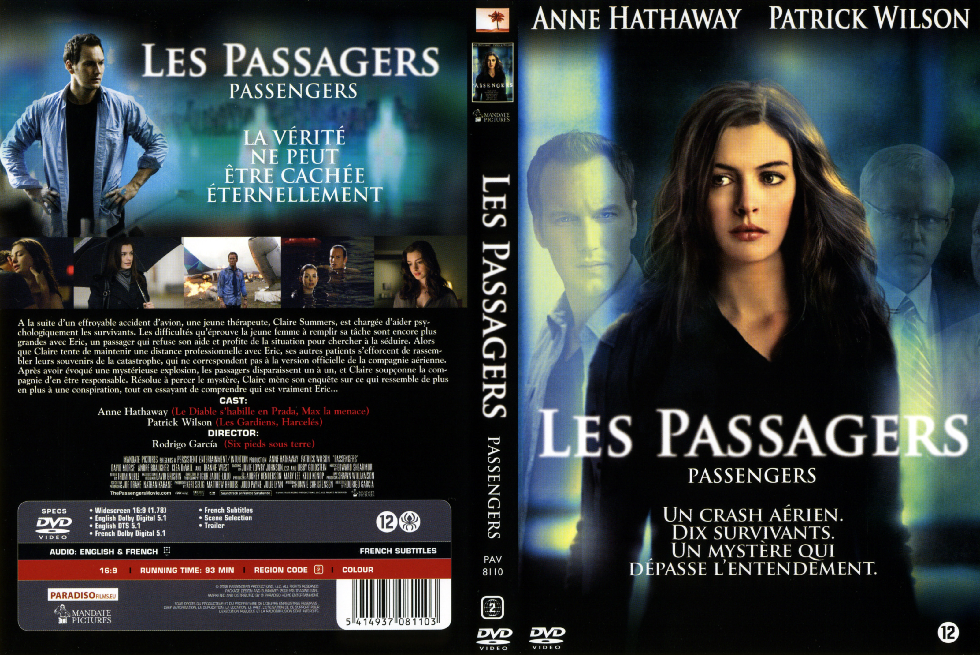 Jaquette DVD Les passagers v2