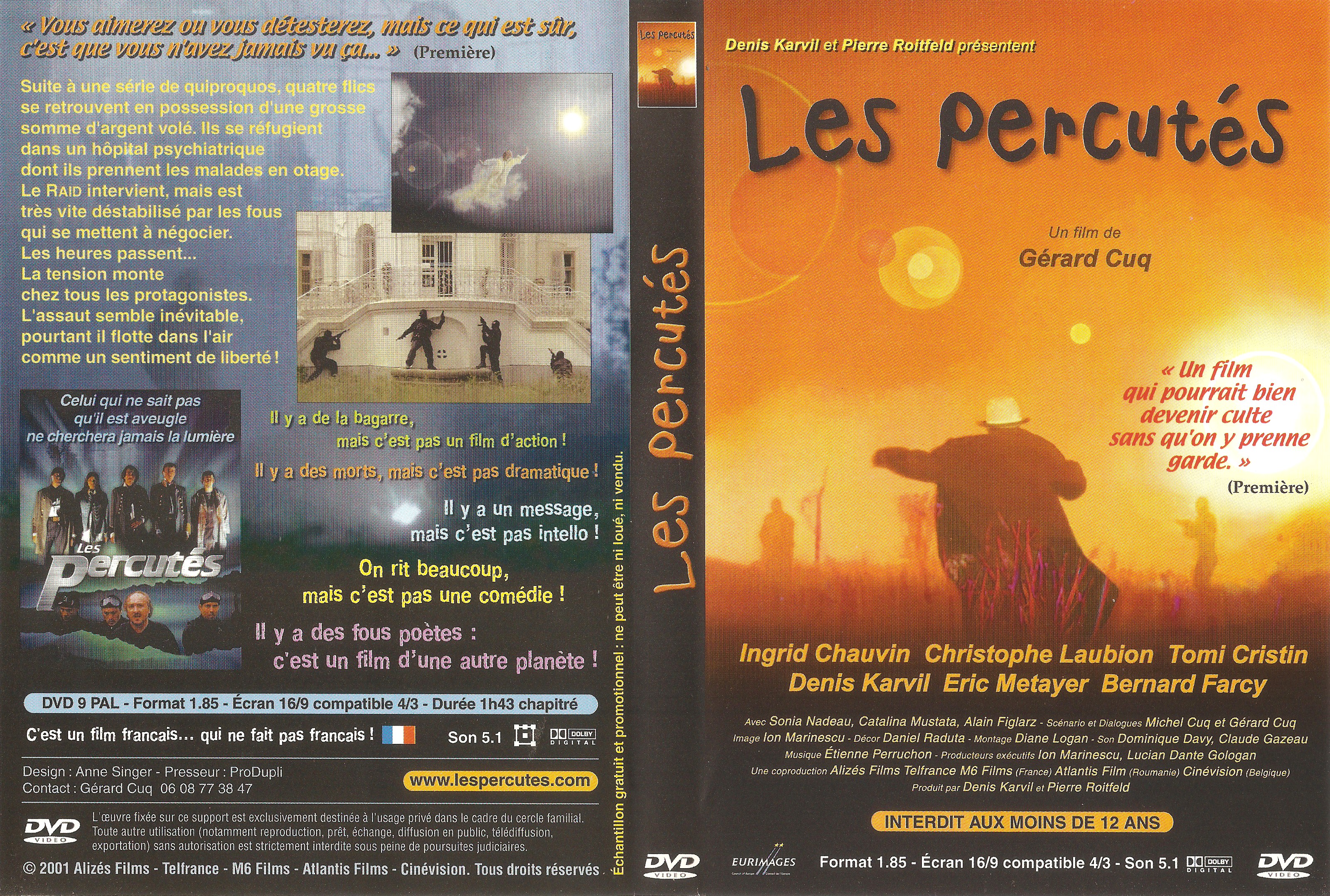 Jaquette DVD Les percuts v2