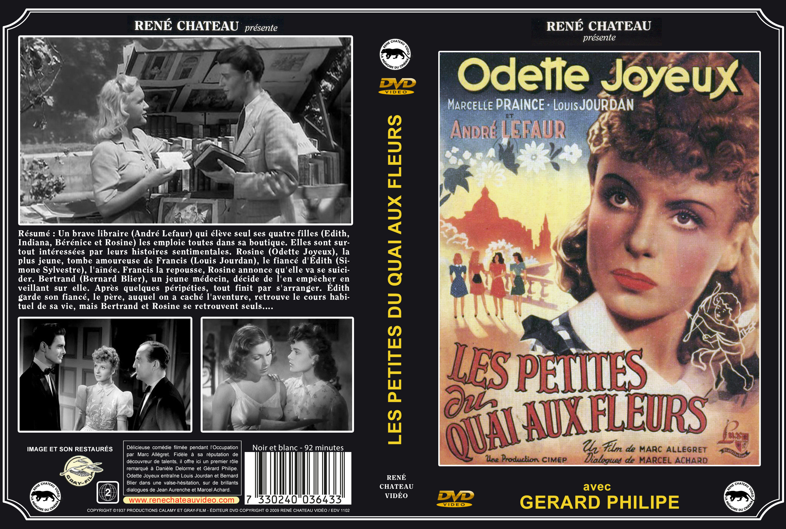 Jaquette DVD Les petites du quai aux fleurs custom