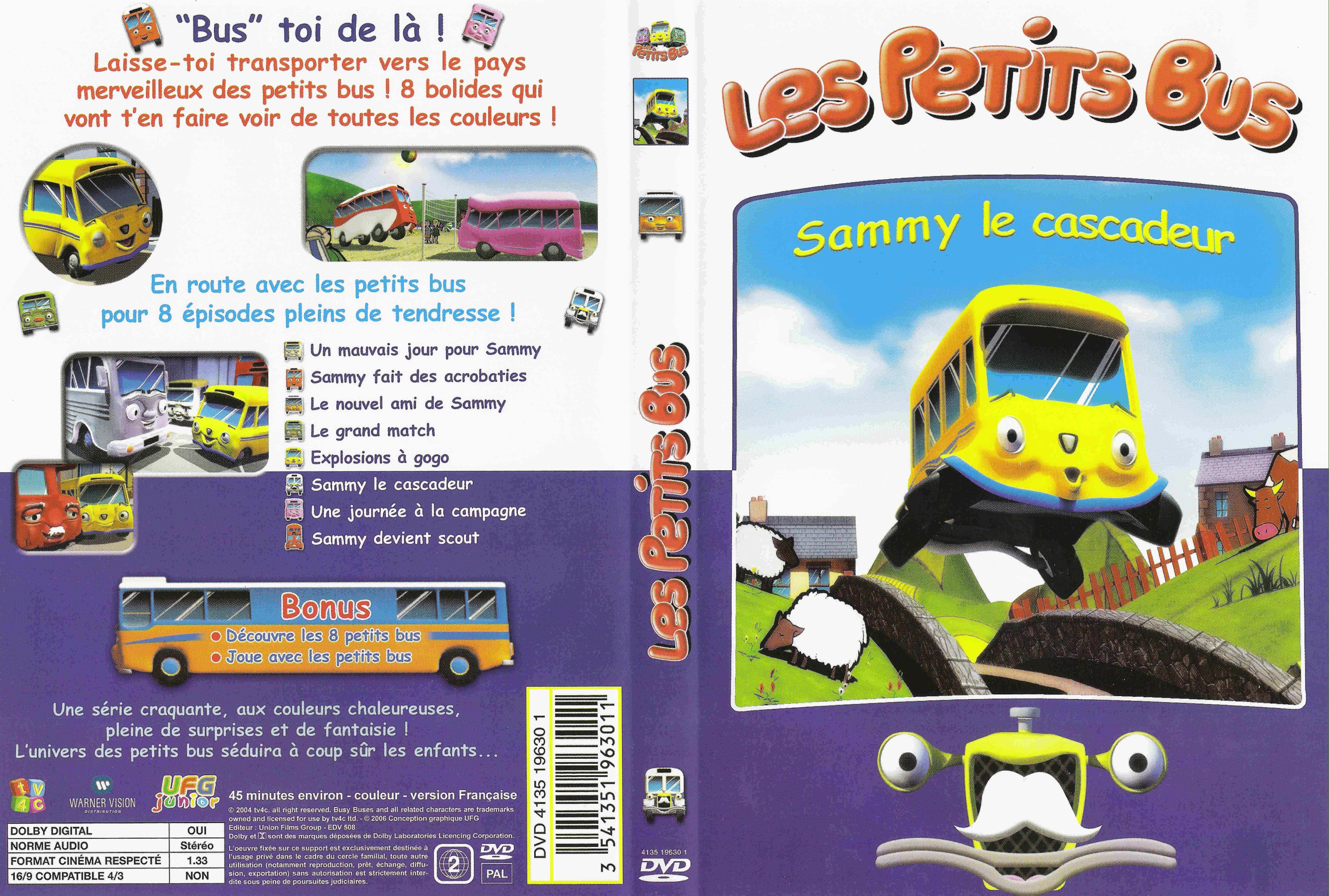 Jaquette DVD Les petits bus Sammy le cascadeur
