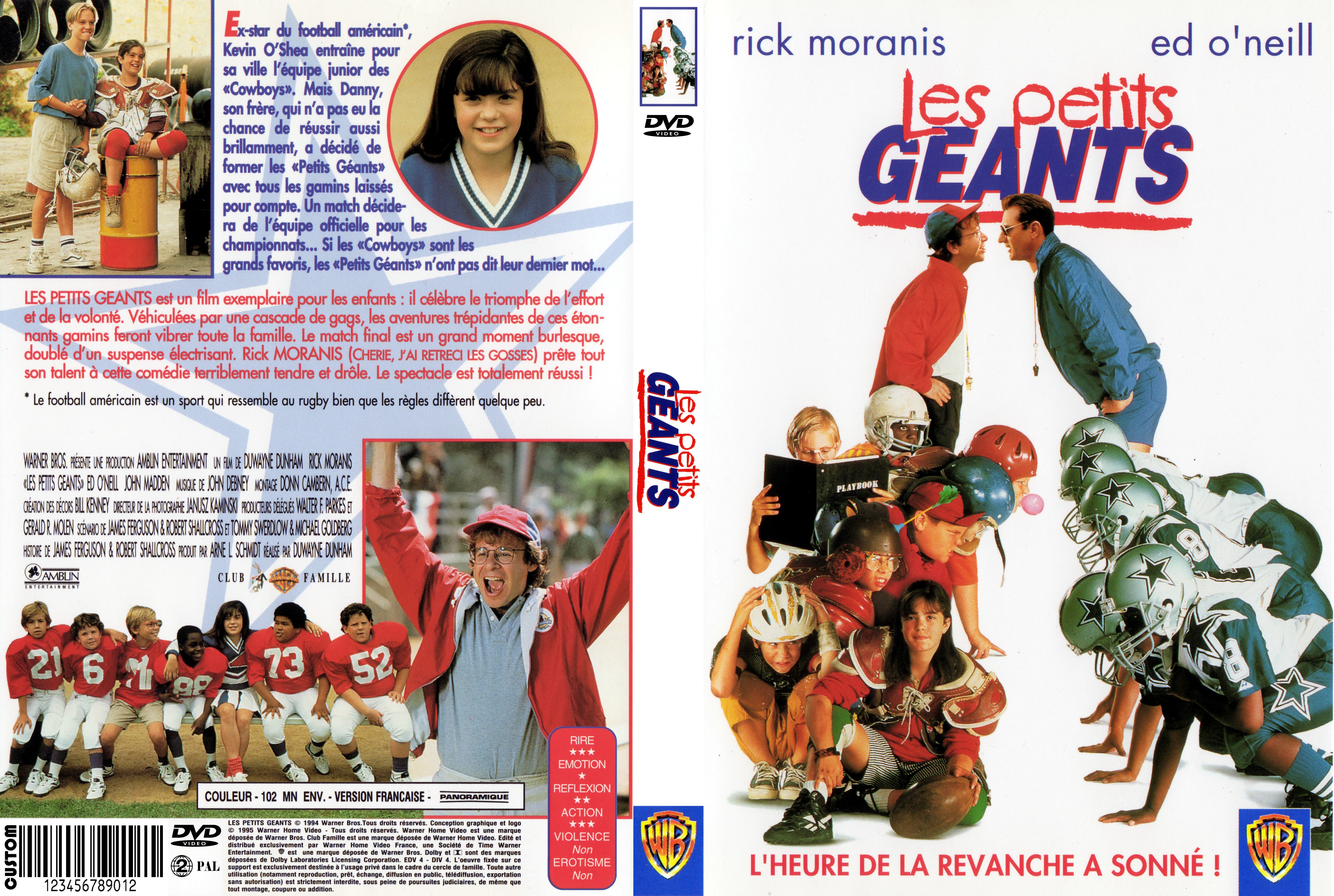 Jaquette DVD Les petits geants custom